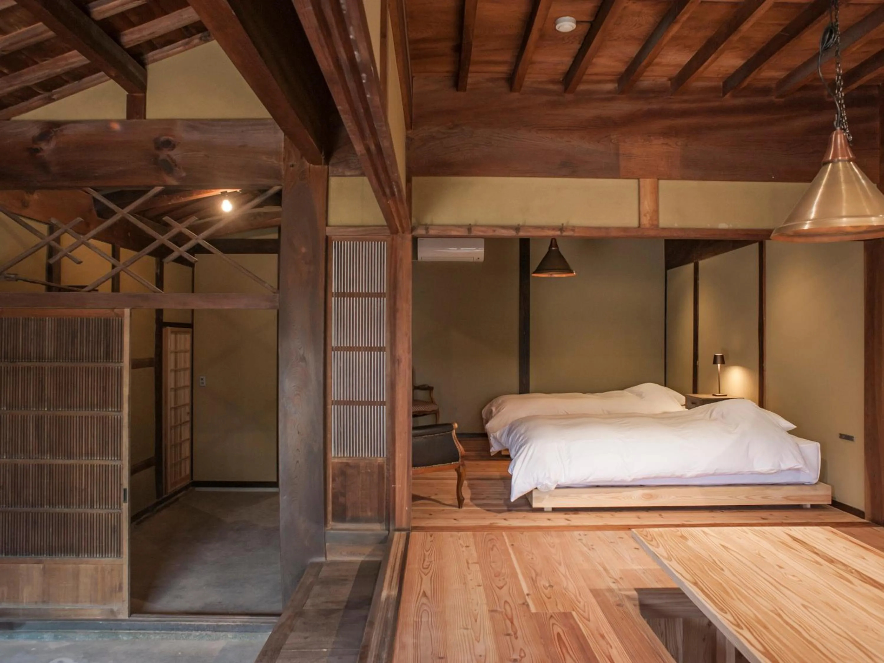Bedroom, Bed in NIPPONIA Izumo Taisha Shrine Town