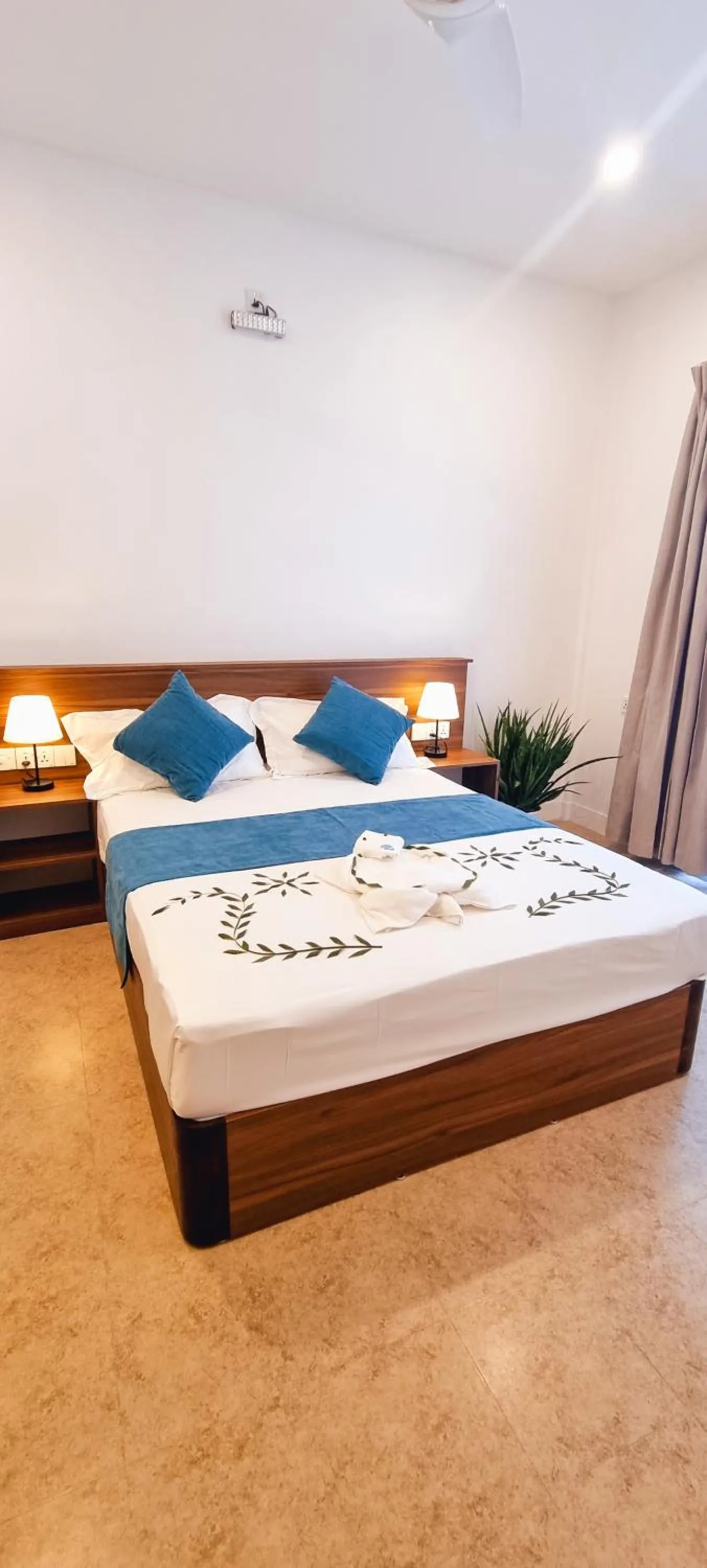 Bedroom, Bed in Vaagali Inn