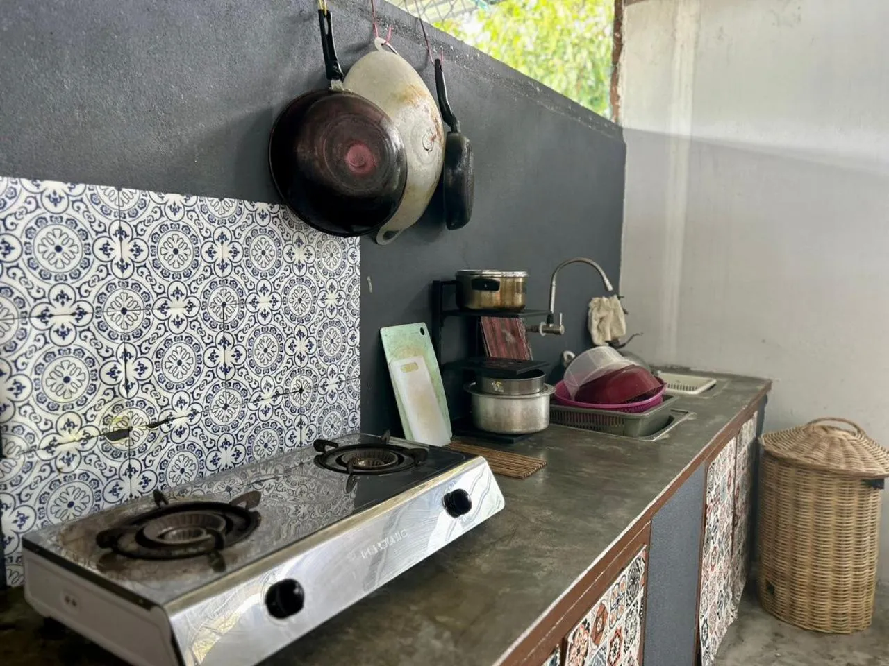 kitchen in Rhu Dormitory