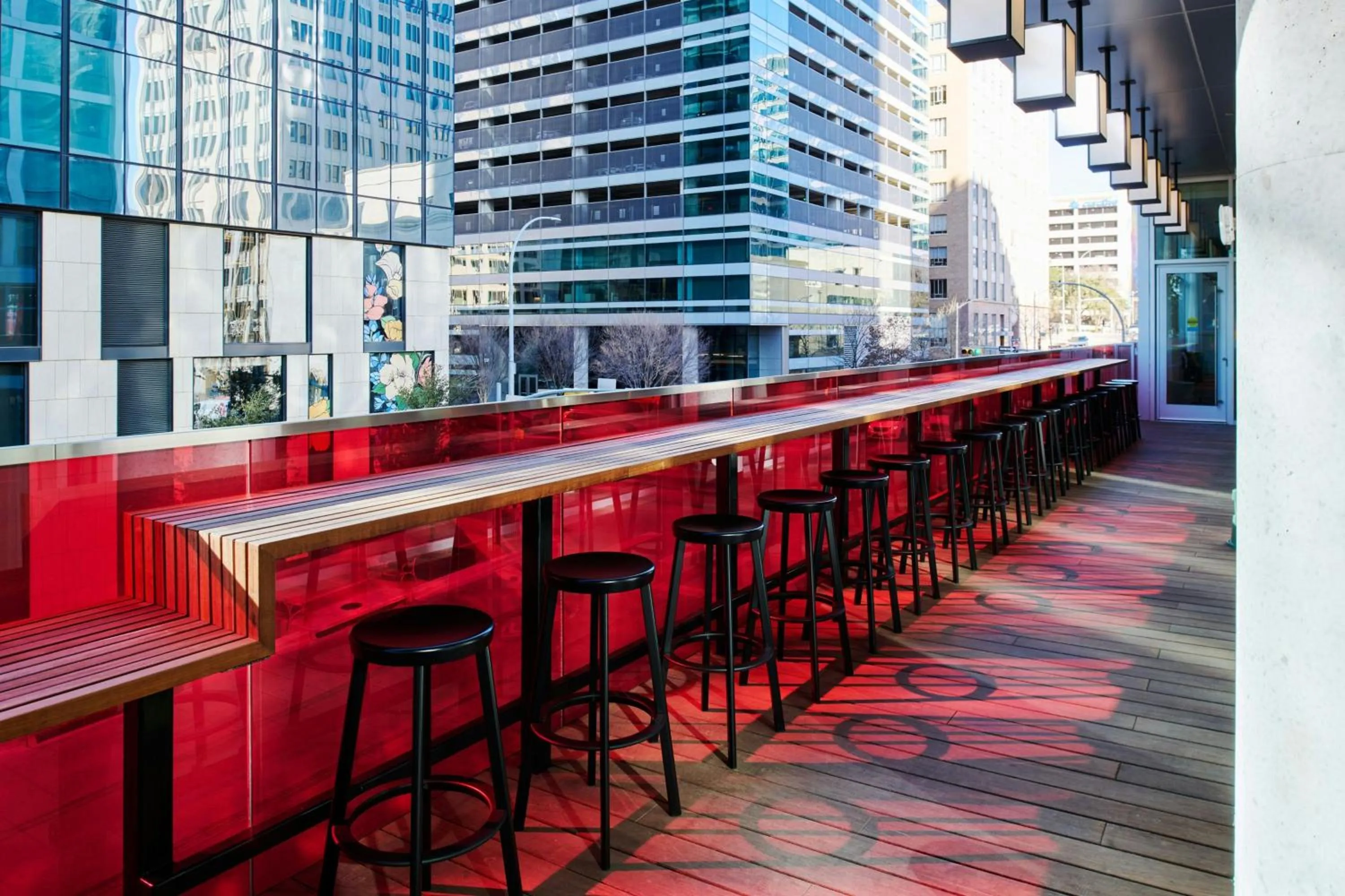 Lounge or bar in citizenM Austin Downtown