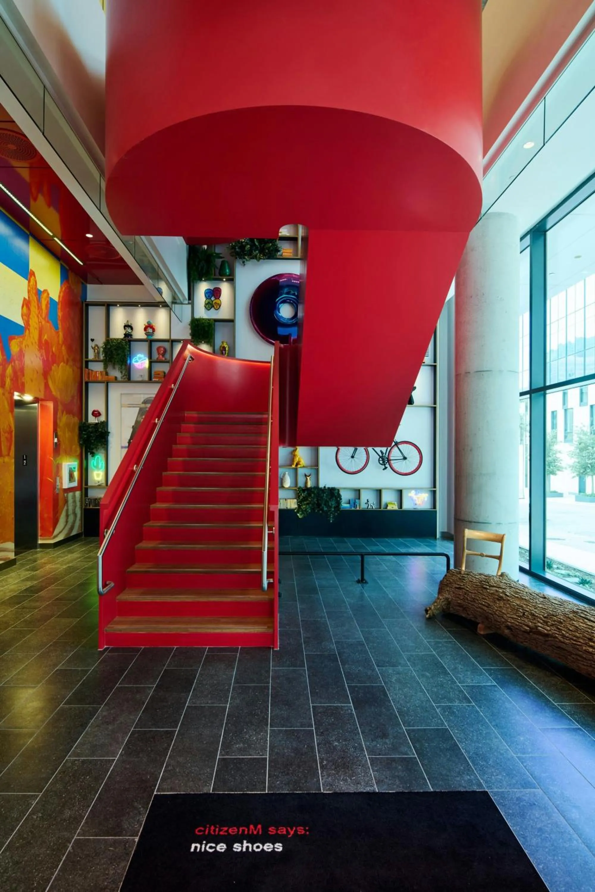 Lobby or reception in citizenM Austin Downtown