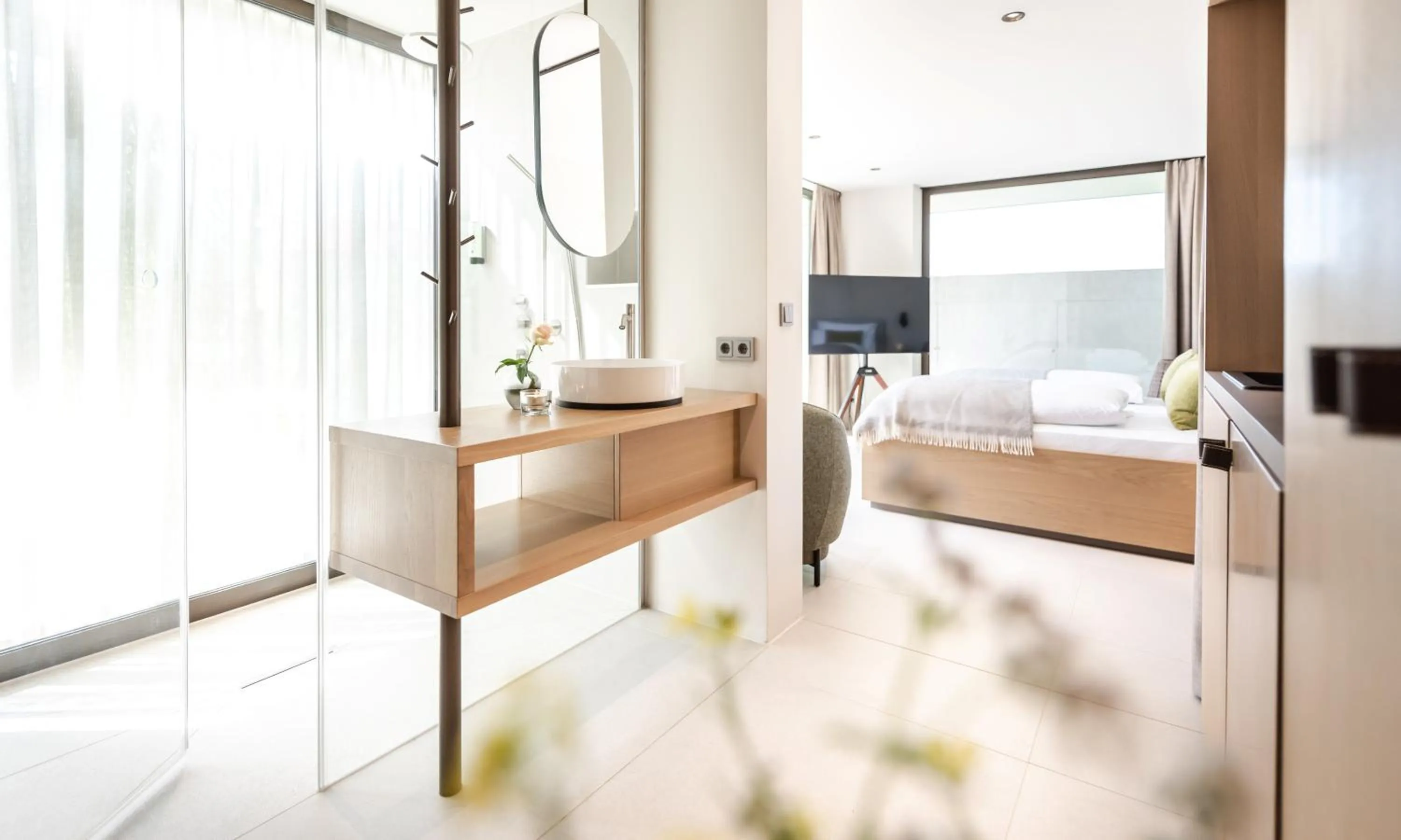 Photo of the whole room, Bed in Hotel BERGEBLICK