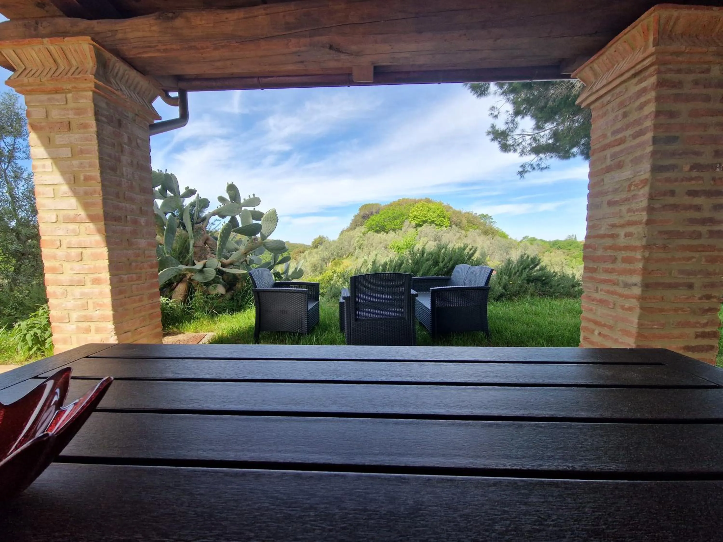 Patio in Agriturismo Ai Massi