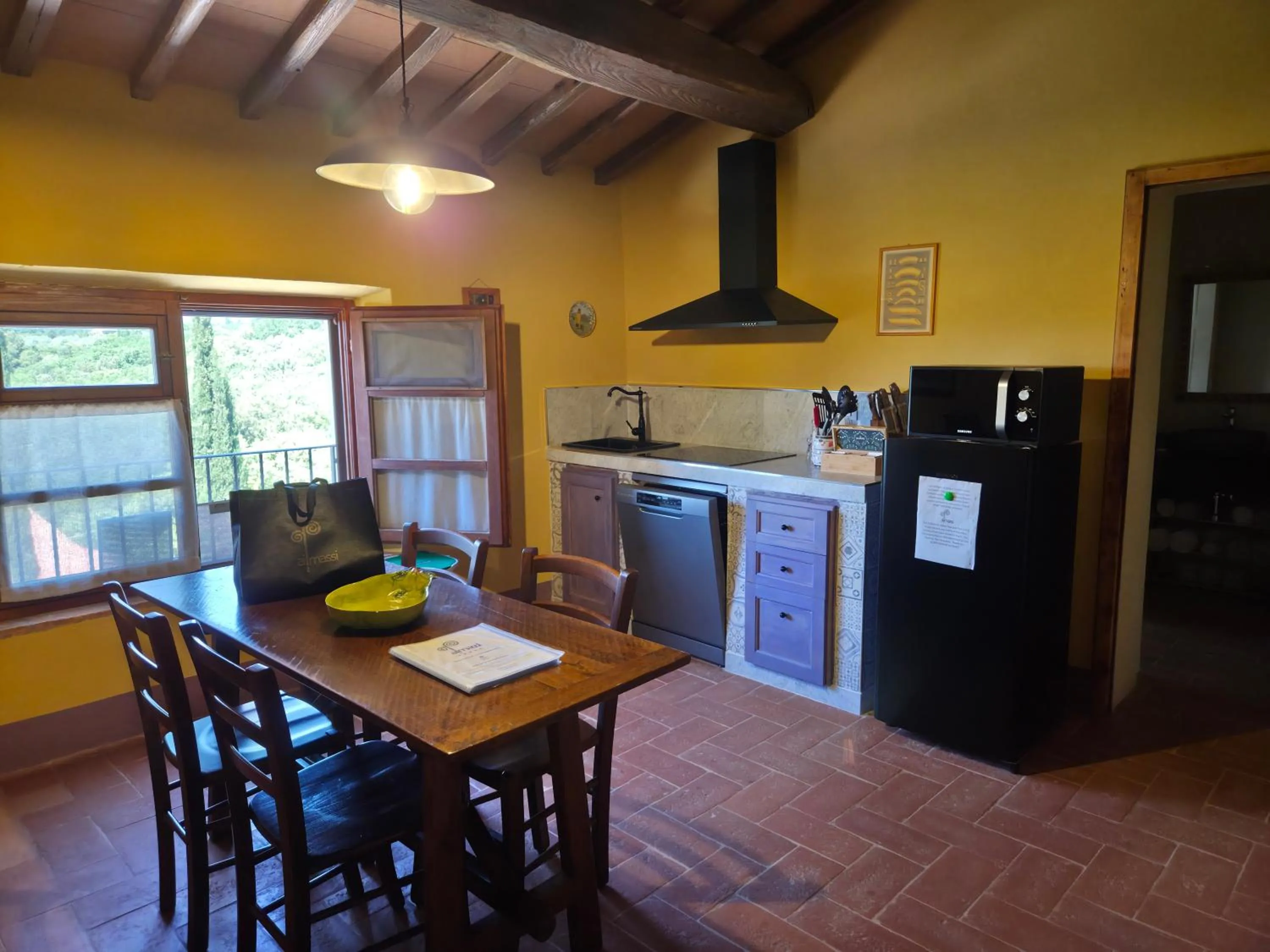 kitchen in Agriturismo Ai Massi