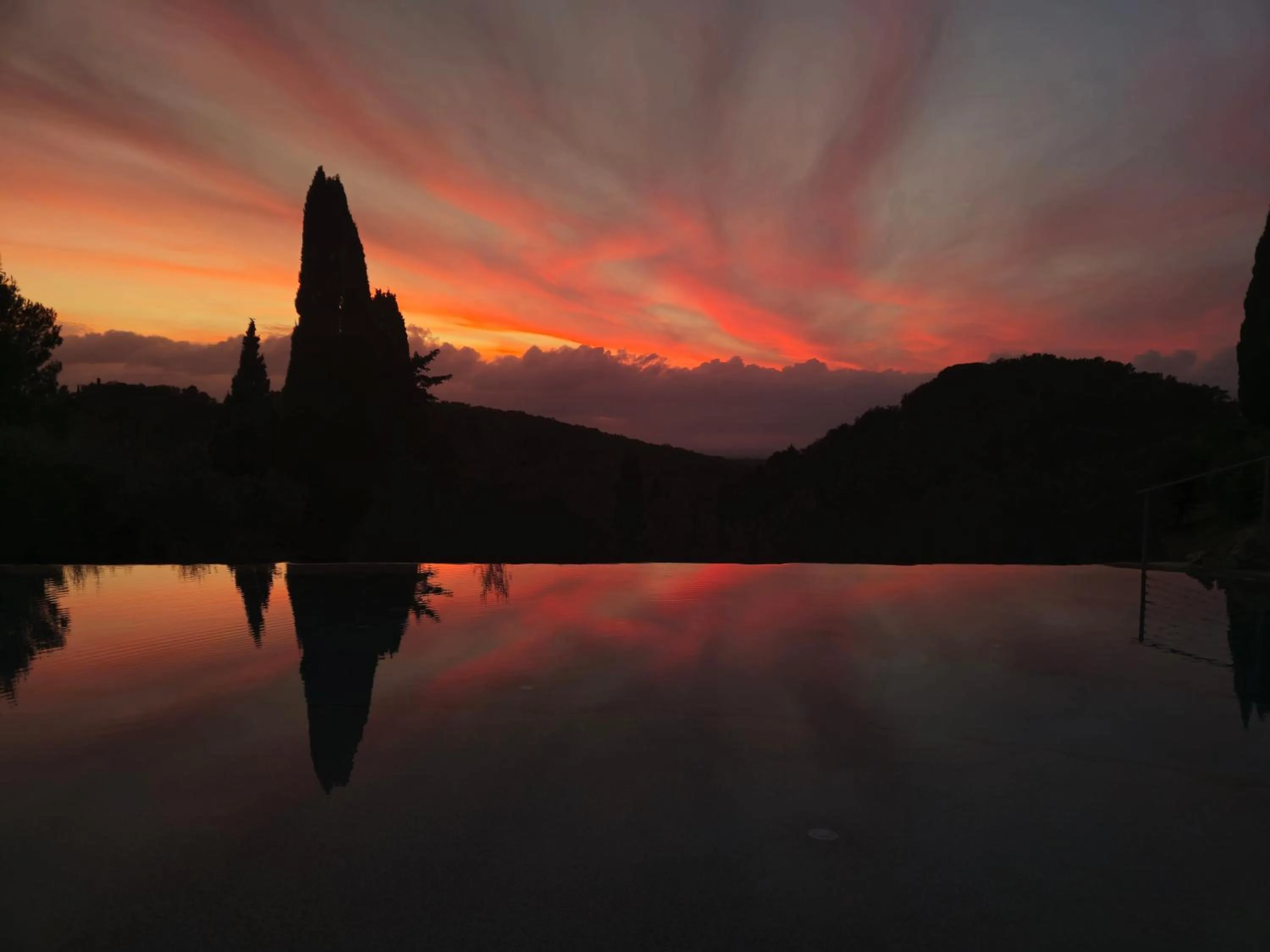 Pool view in Agriturismo Ai Massi