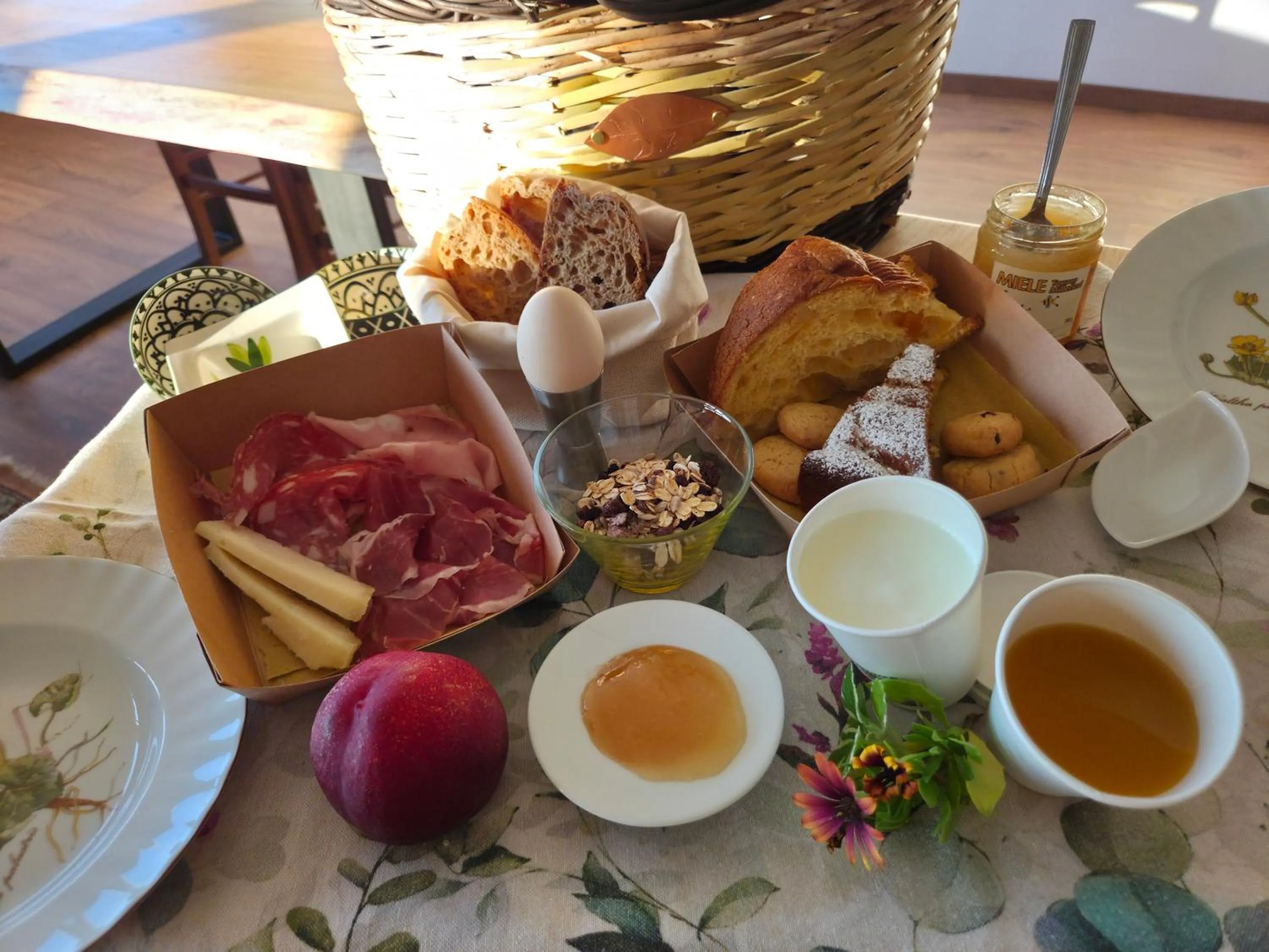 Food and drinks in Agriturismo Ai Massi