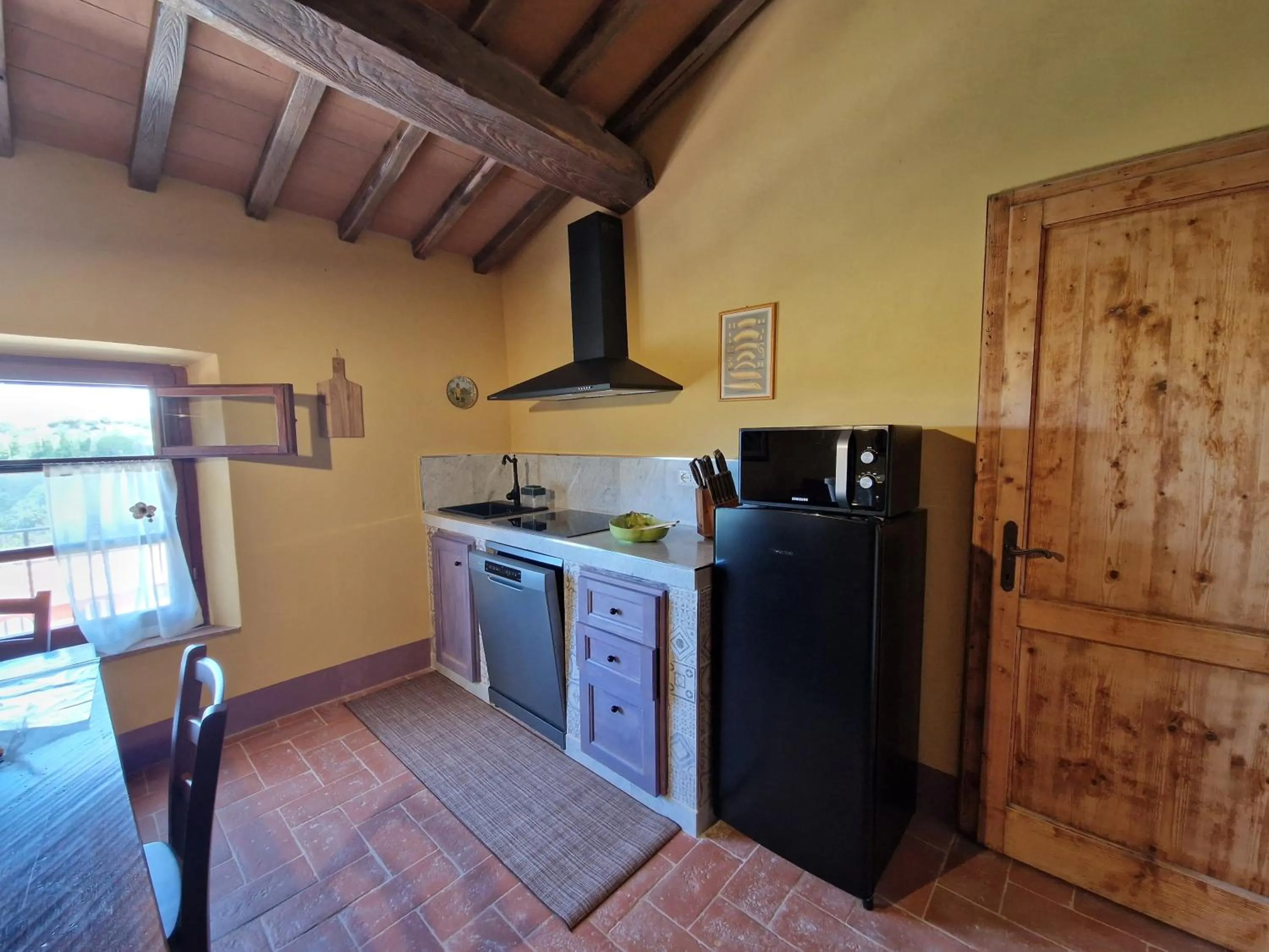Kitchen or kitchenette in Agriturismo Ai Massi