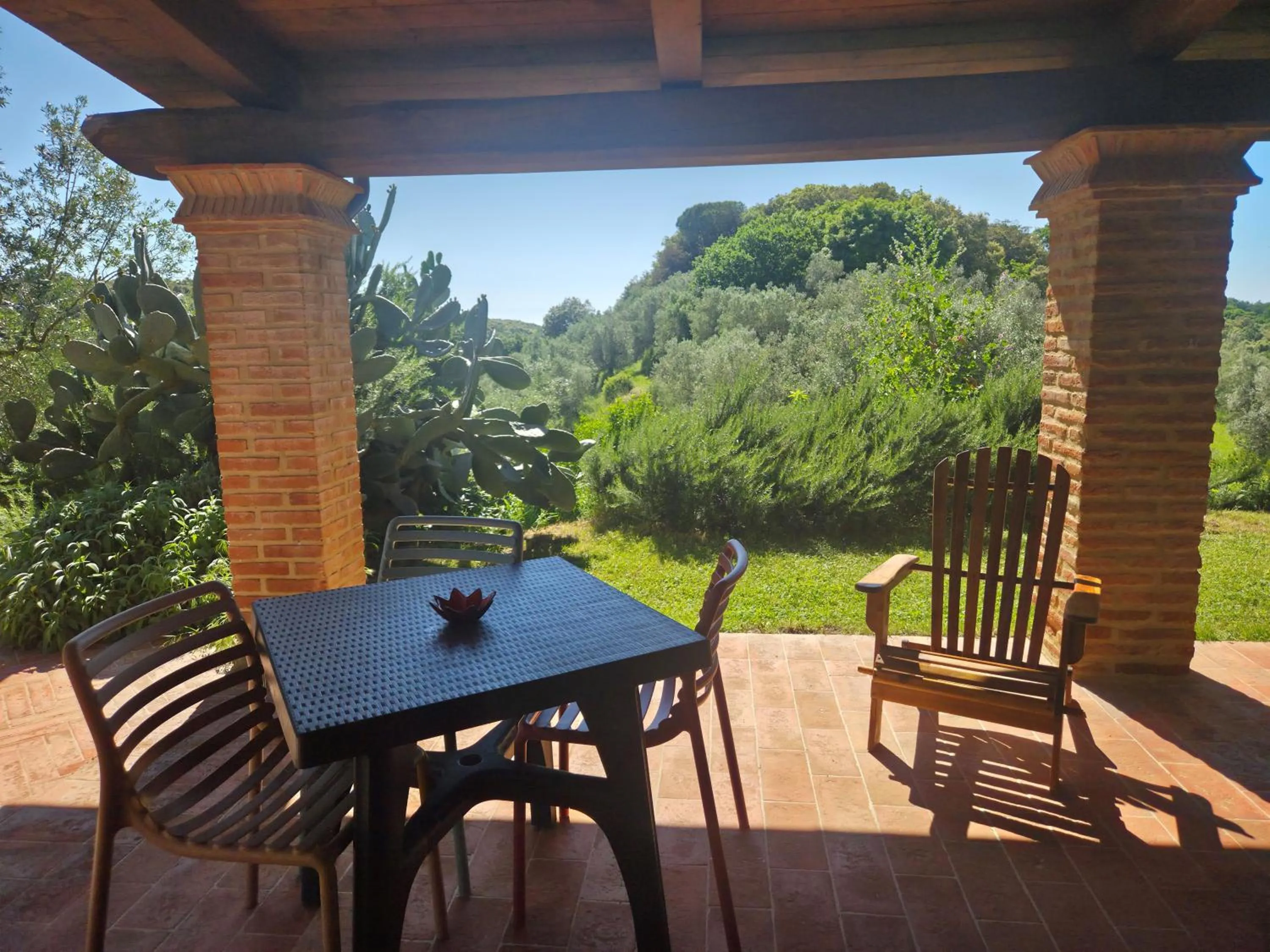 Patio in Agriturismo Ai Massi