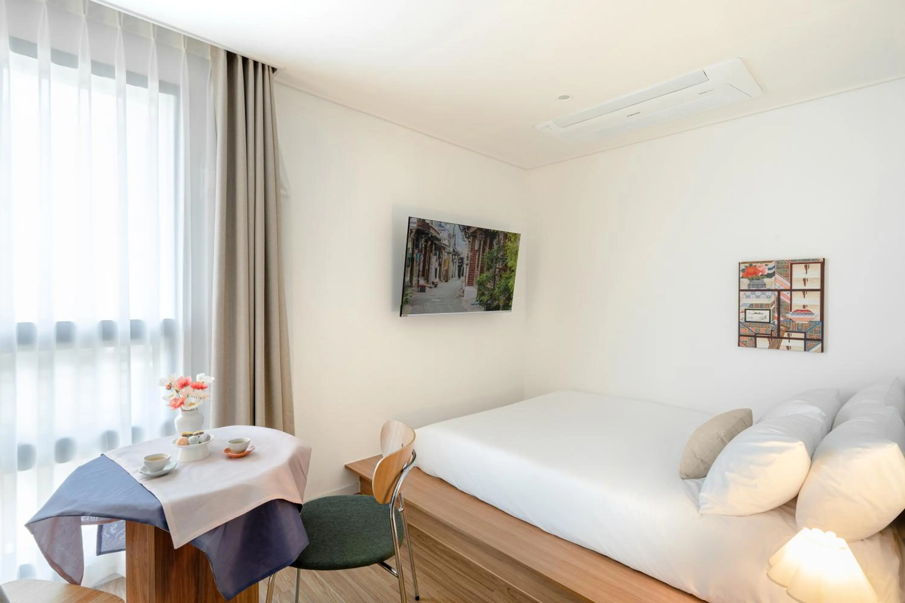 Bed in Urbanstay Boutique Ikseon