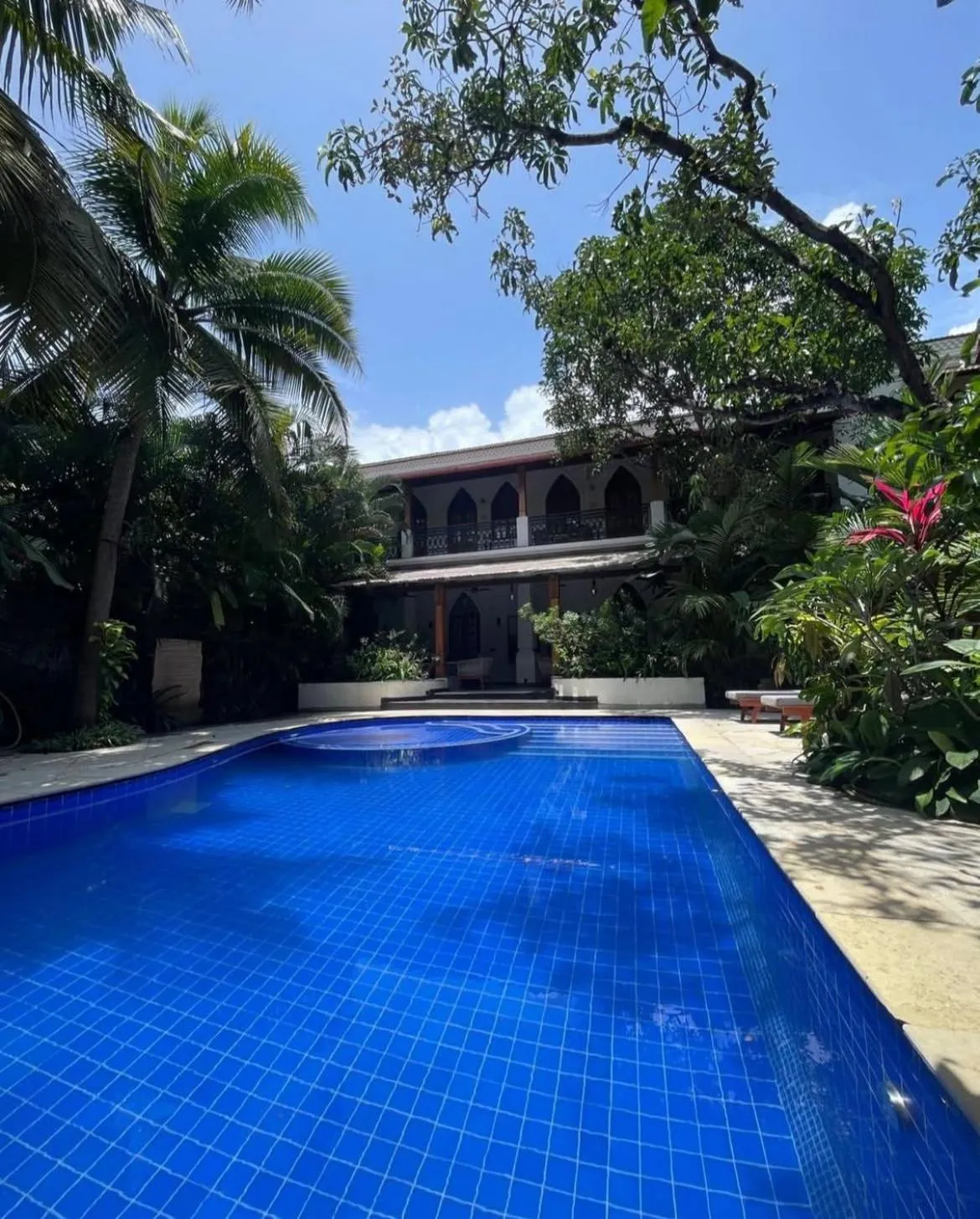 Swimming pool in The Postcard Saligao