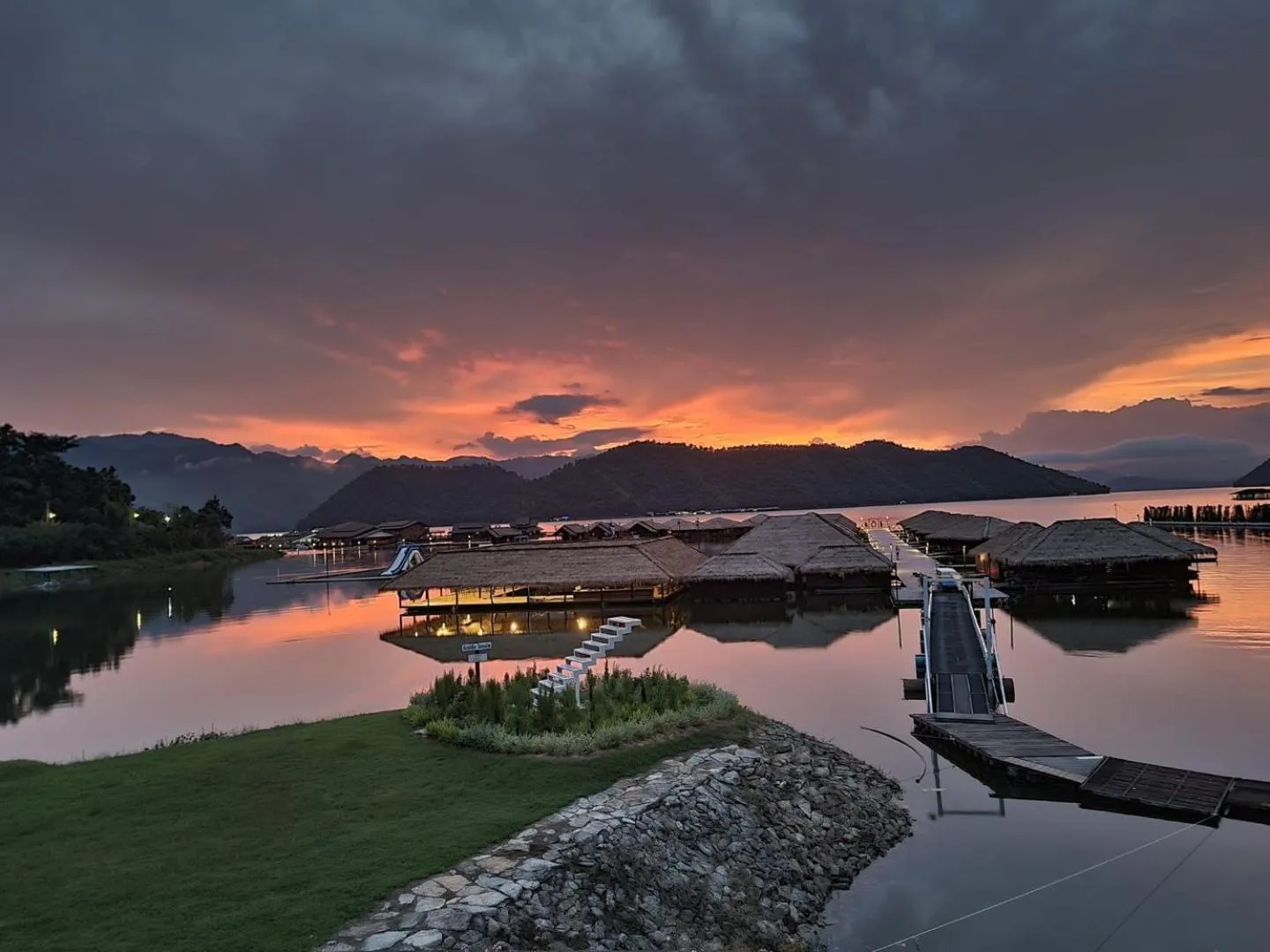 Mountain view in Ruknam Resort