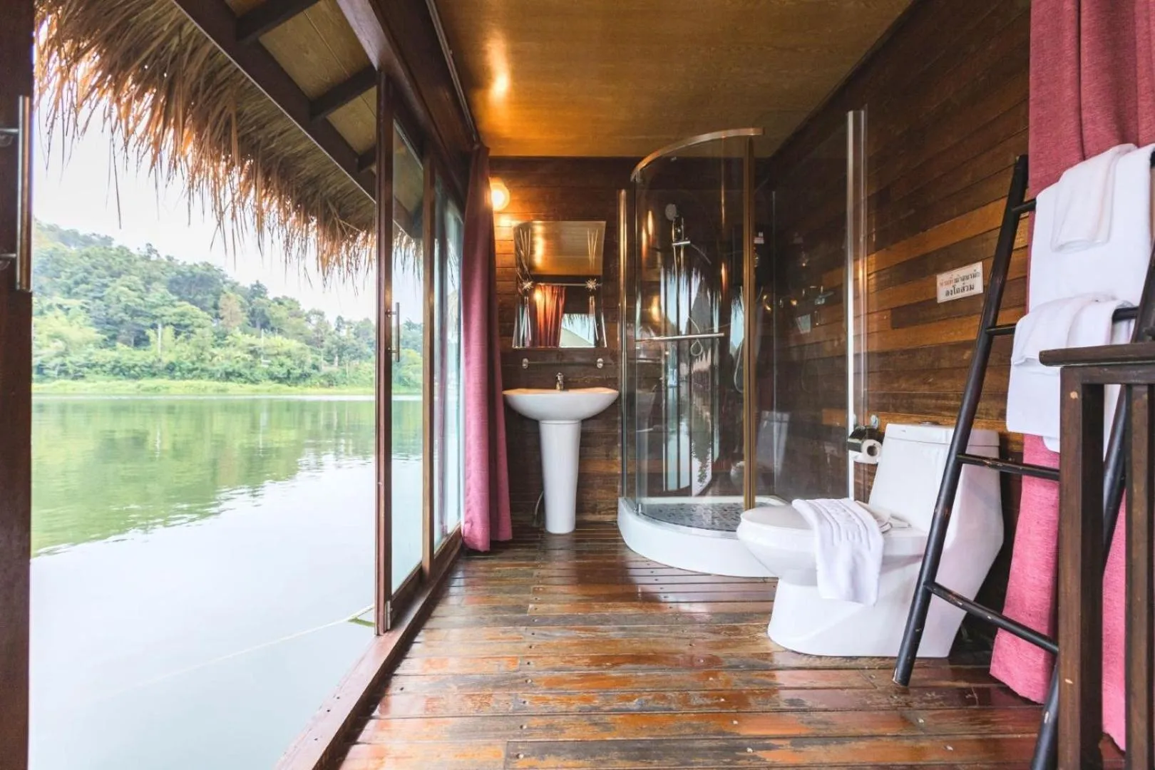 Shower in Ruknam Resort