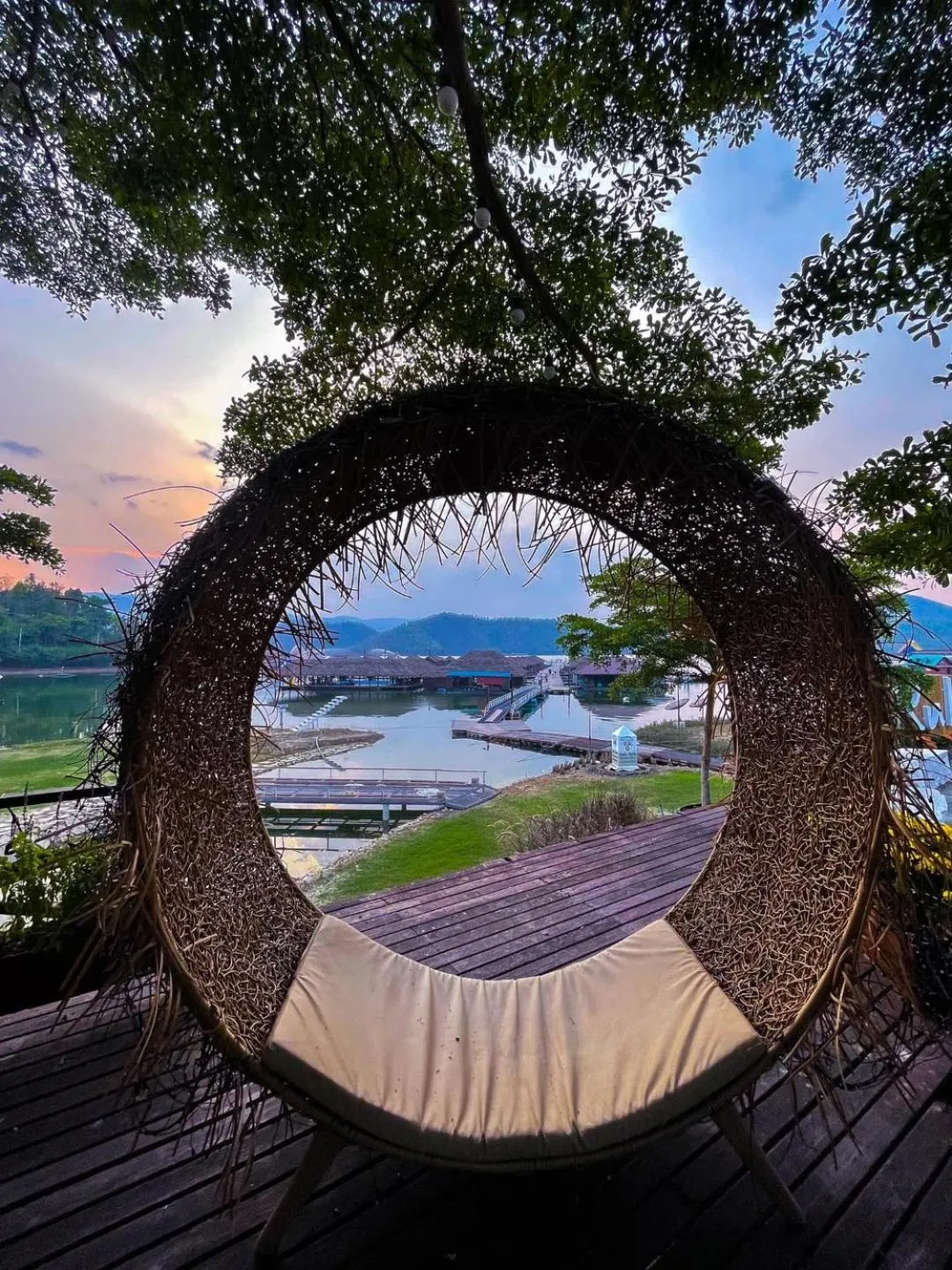 River view in Ruknam Resort