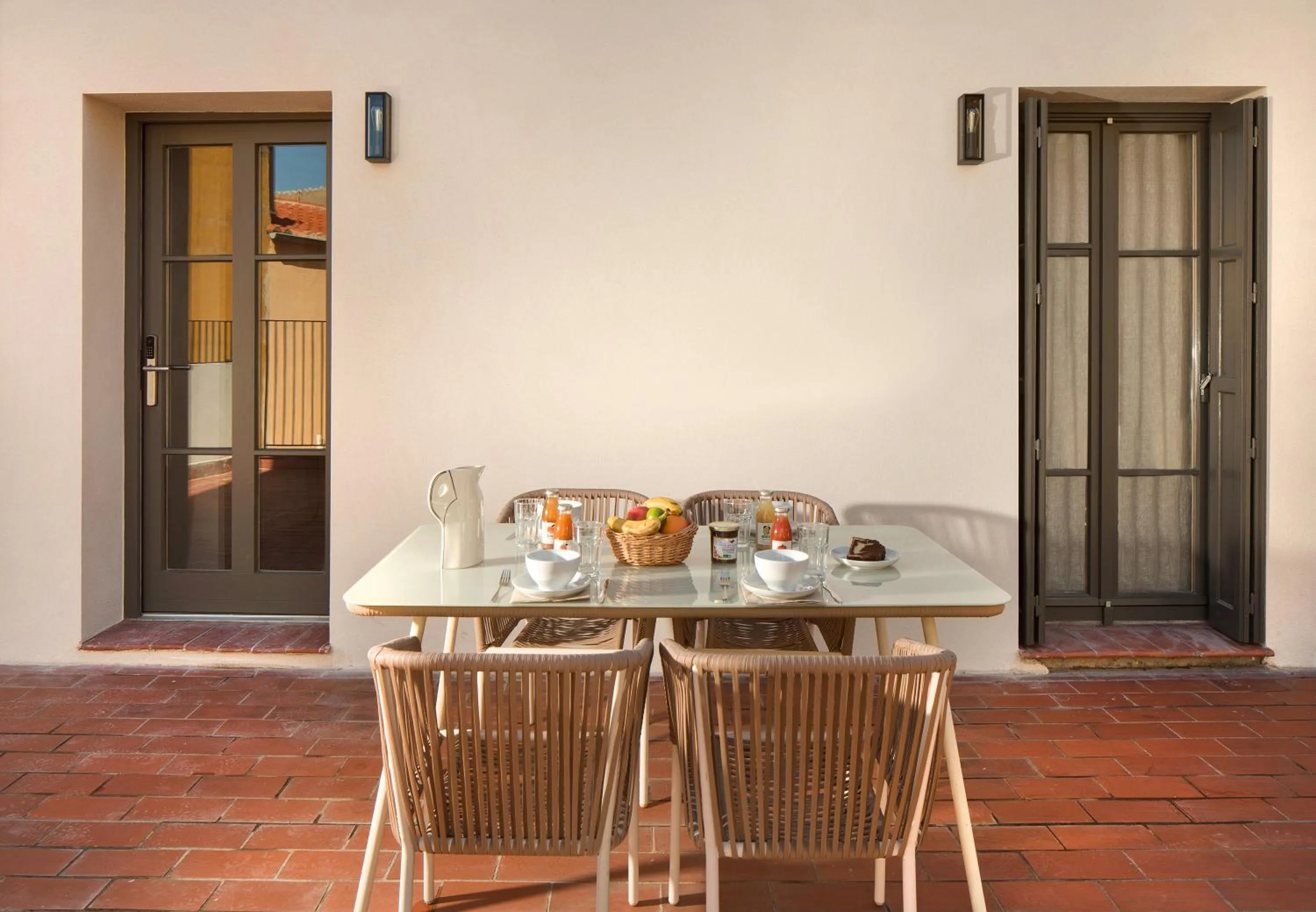 Patio in Les Appartements de Collioure