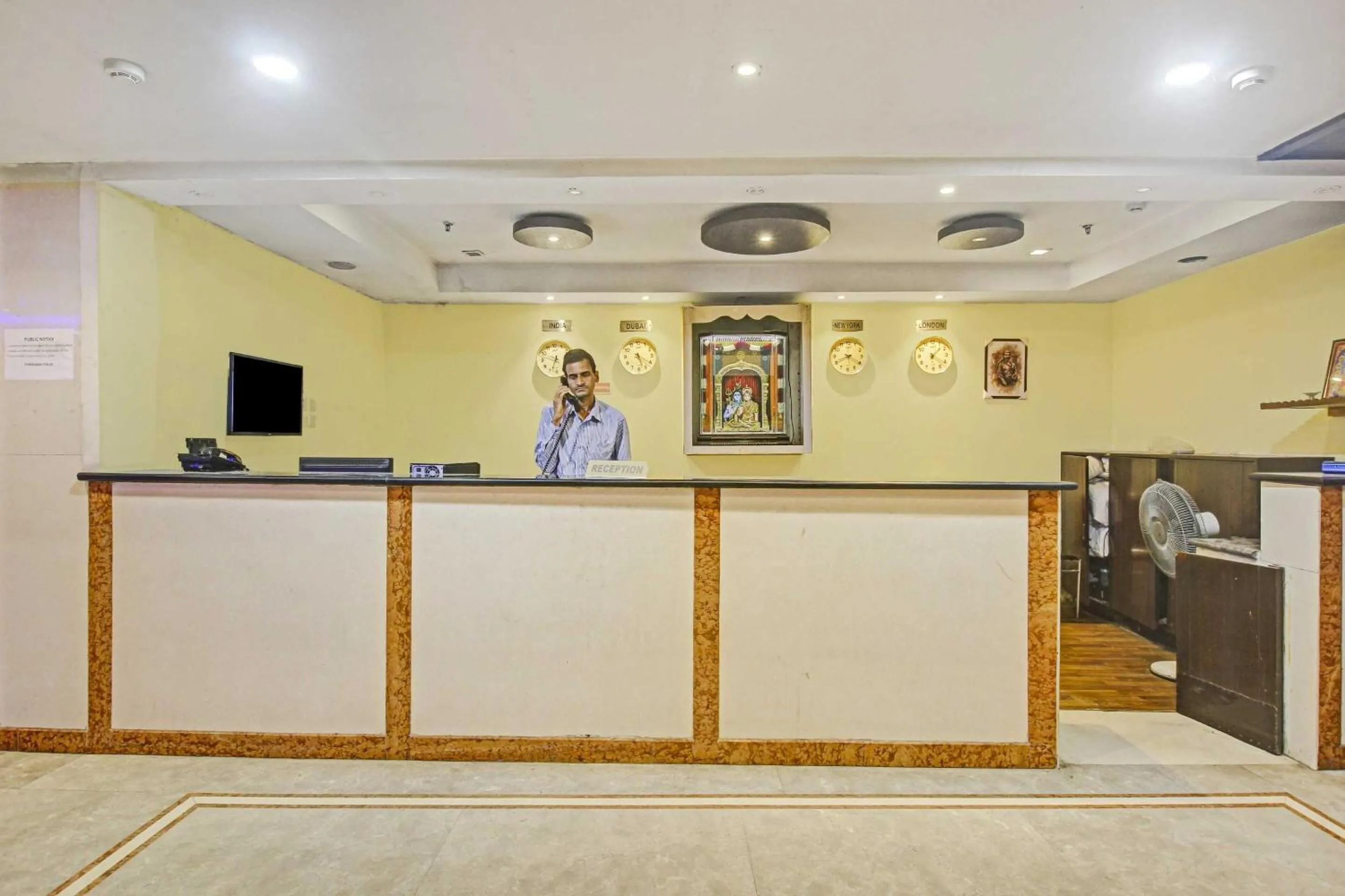 Lobby or reception in Collection O Grand Krishna