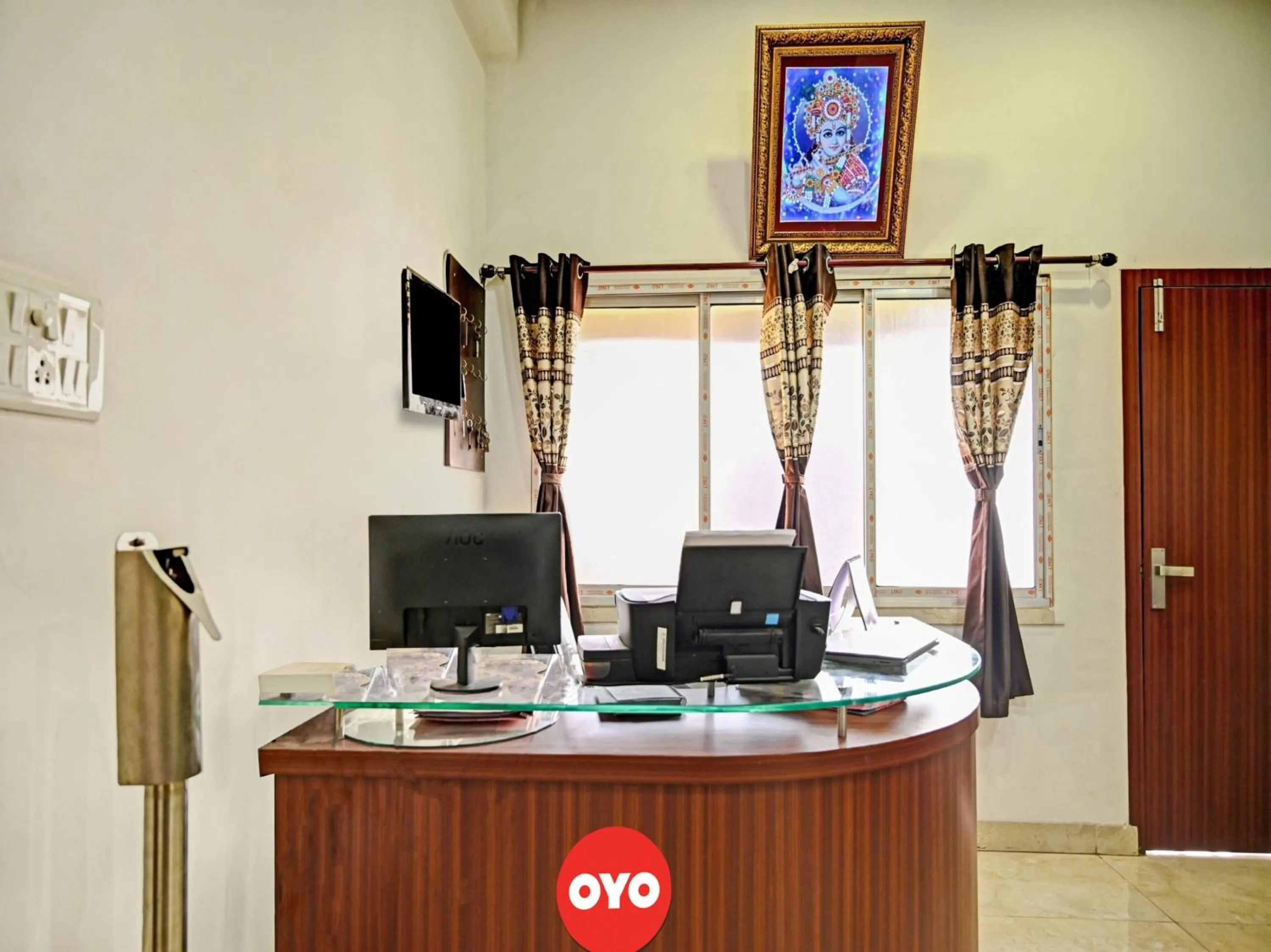 Lobby or reception in Hotel O LAXMI GUEST HOUSE JADAVPUR