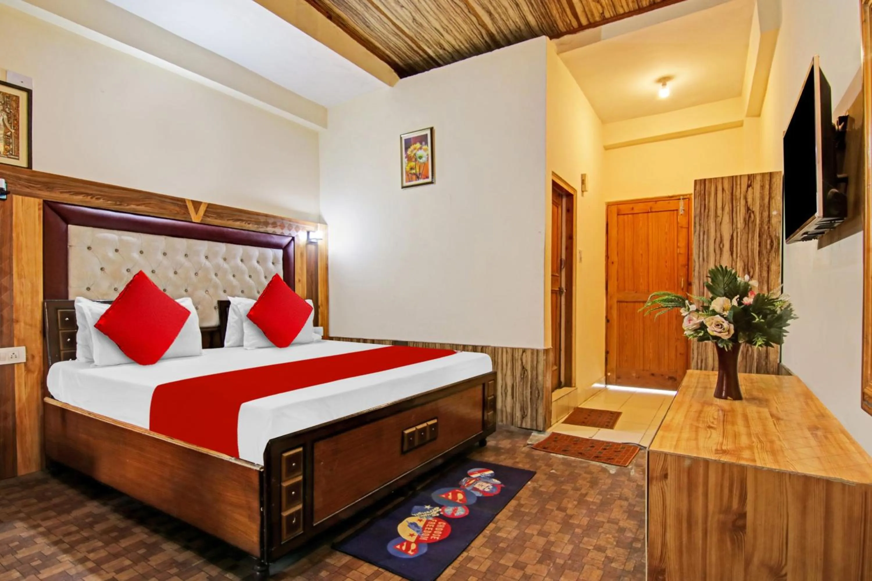 Bedroom in Hotel O ASHOKA INN