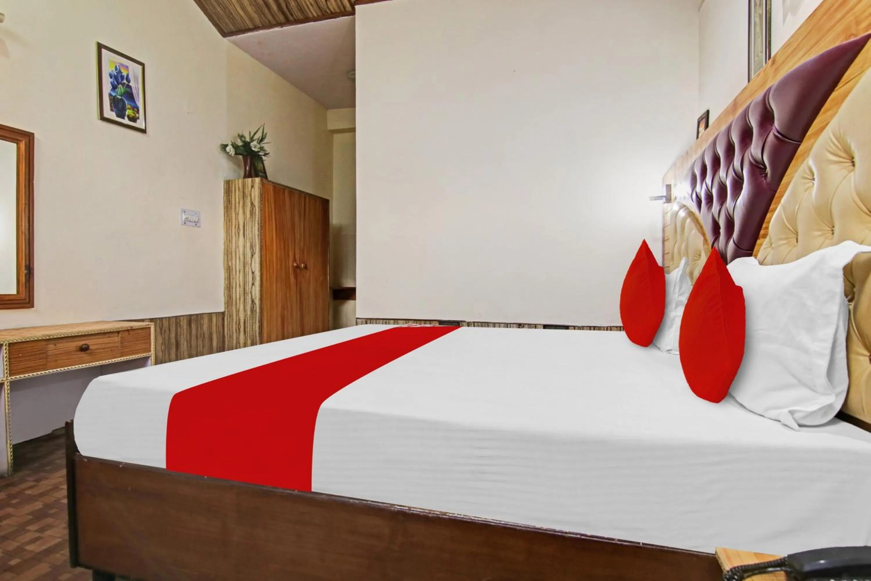 Bedroom in Hotel O ASHOKA INN