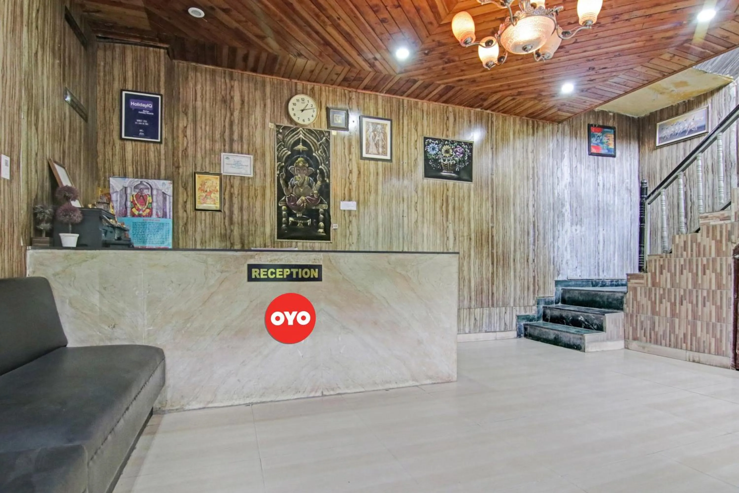 Lobby or reception in Hotel O ASHOKA INN