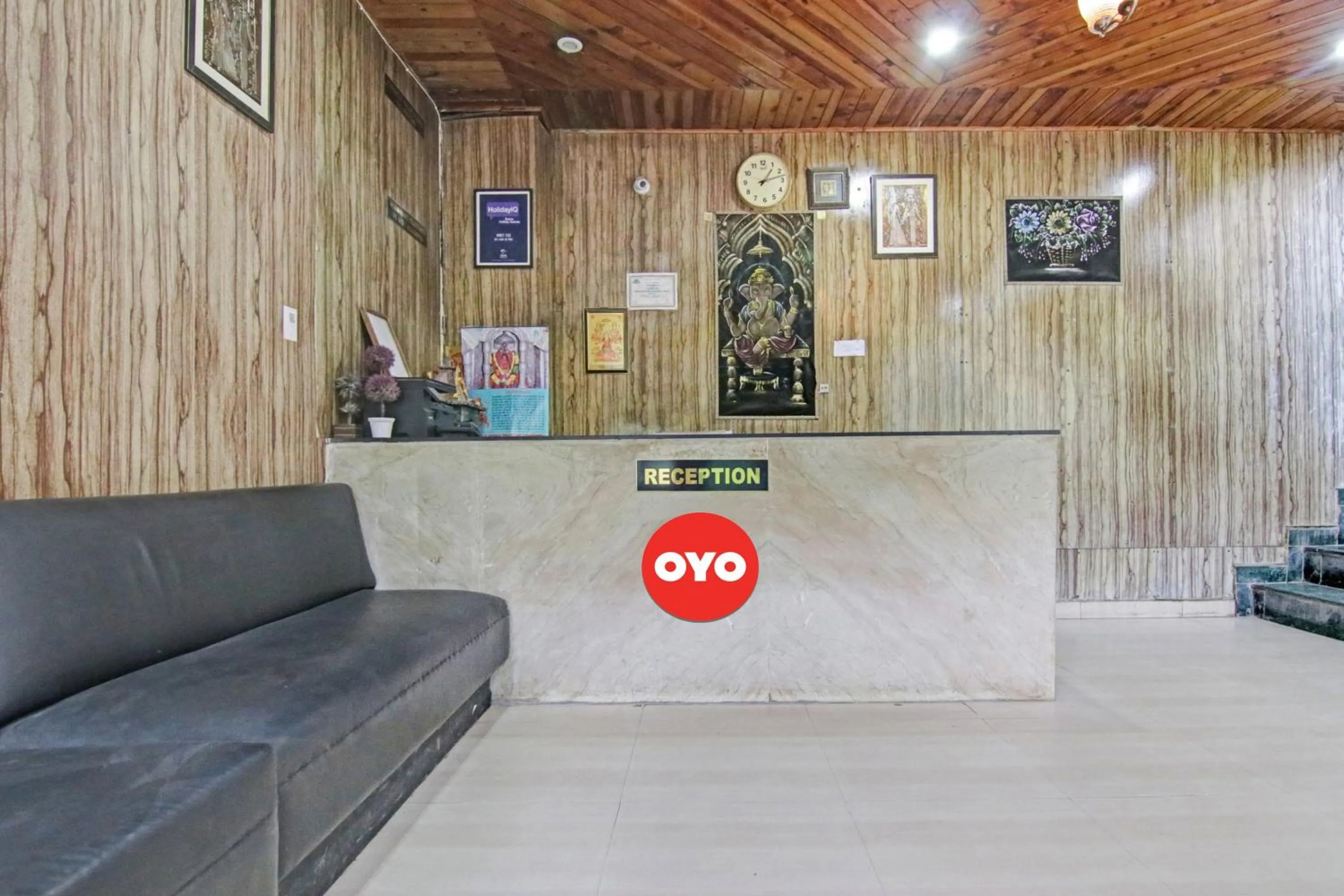 Lobby or reception in Hotel O ASHOKA INN