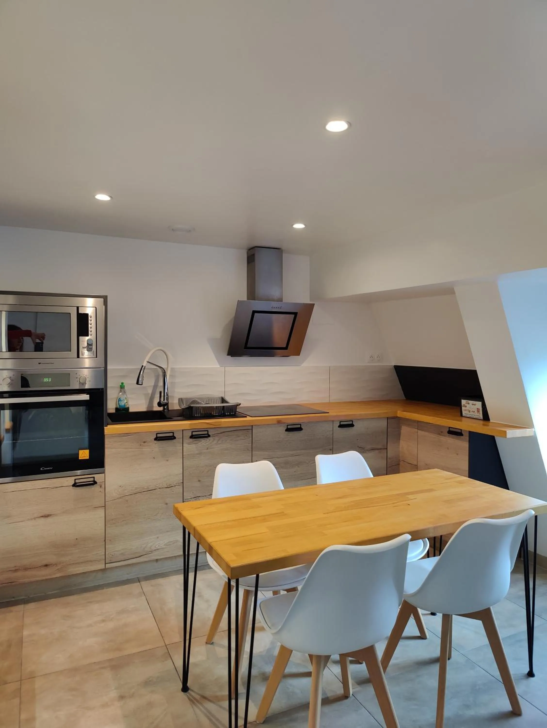 Dining area in Le Green Duplex moderne en hypercentre