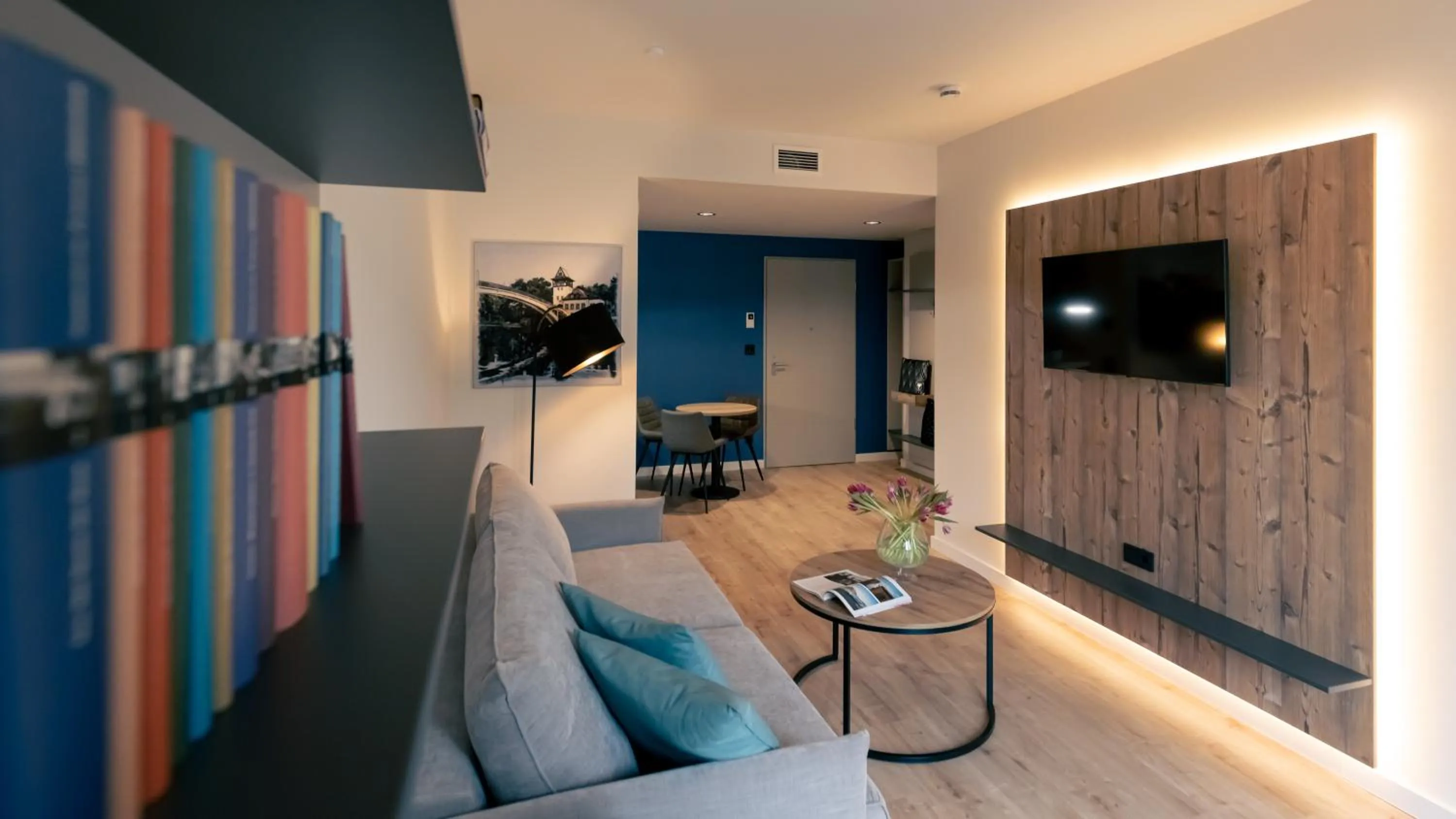 TV and multimedia in SpreeBlau Apartments