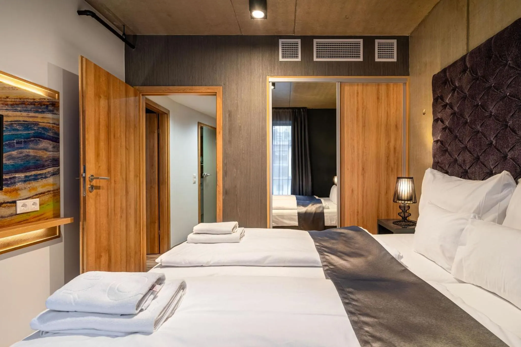 Bed in Onyx Luxury Budapest