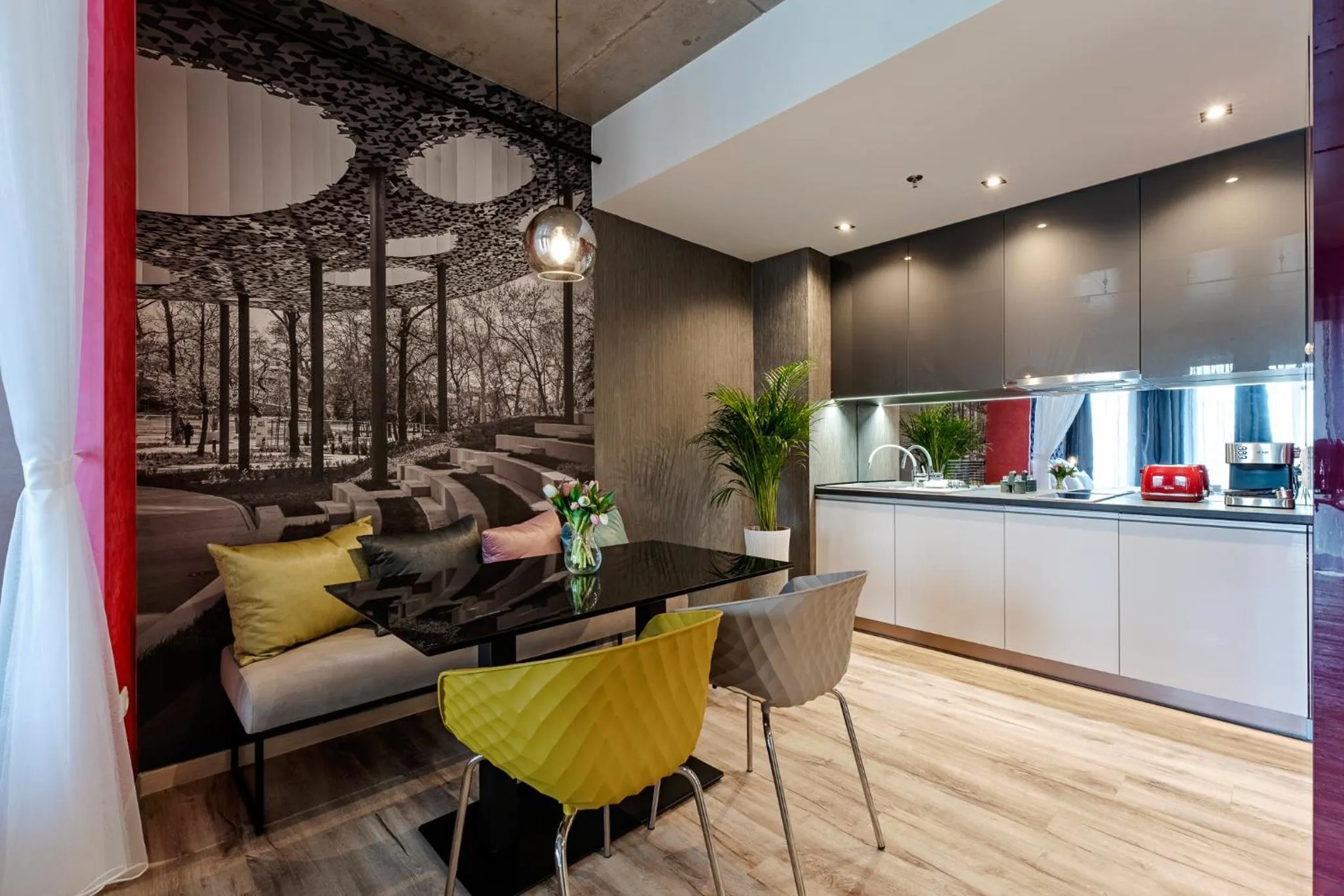 Kitchen or kitchenette in Onyx Luxury Budapest