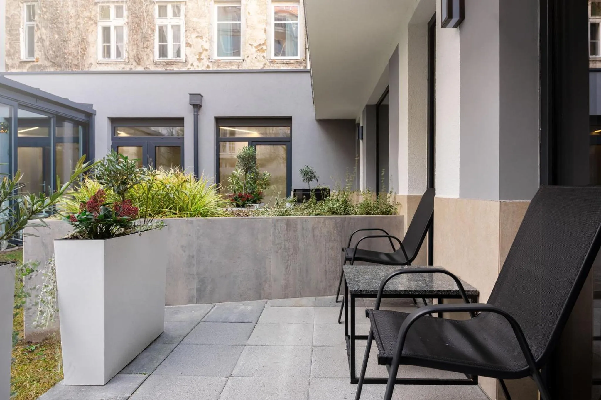 Patio in Onyx Luxury Budapest