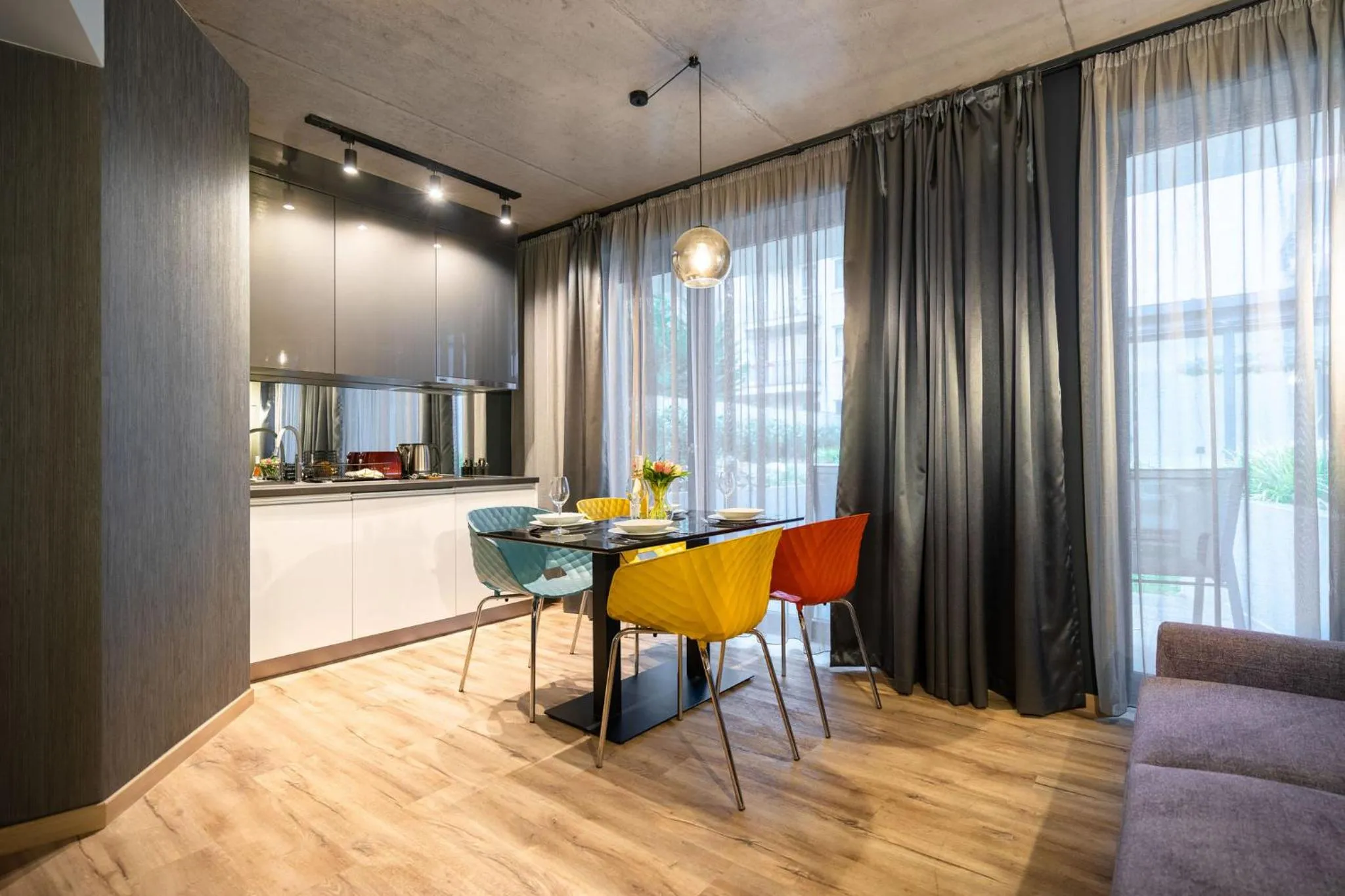 Kitchen or kitchenette in Onyx Luxury Budapest