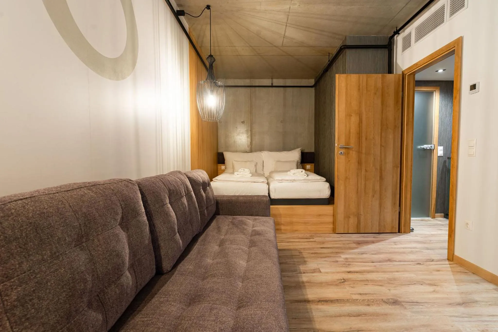 Bedroom, Bed in Onyx Luxury Budapest