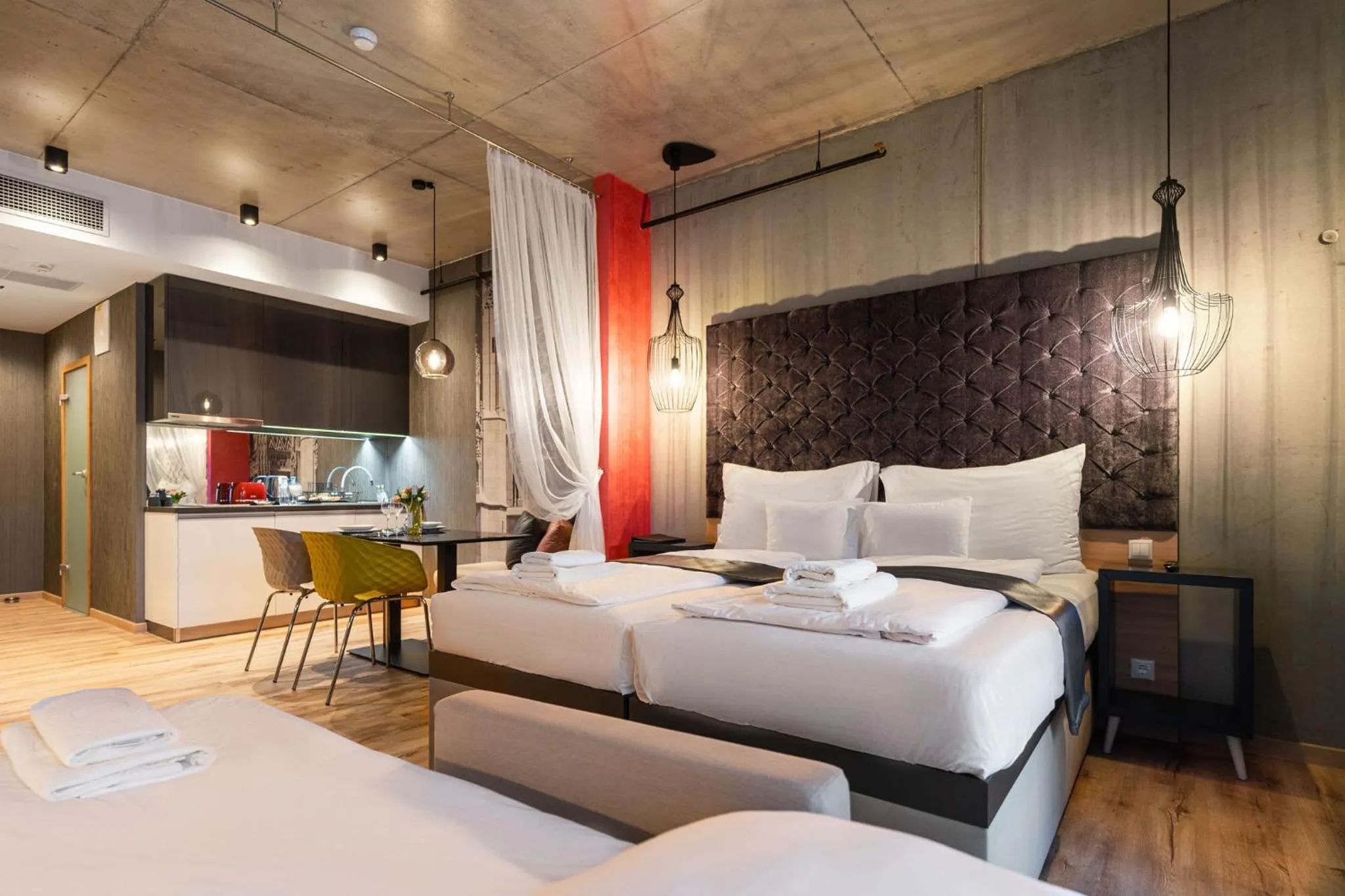 Bed in Onyx Luxury Budapest