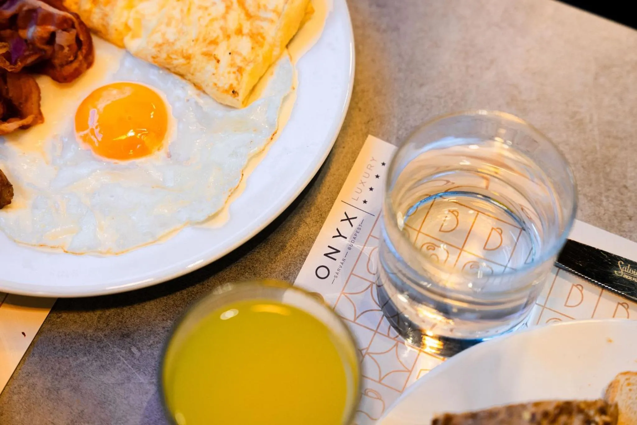 Breakfast in Onyx Luxury Budapest