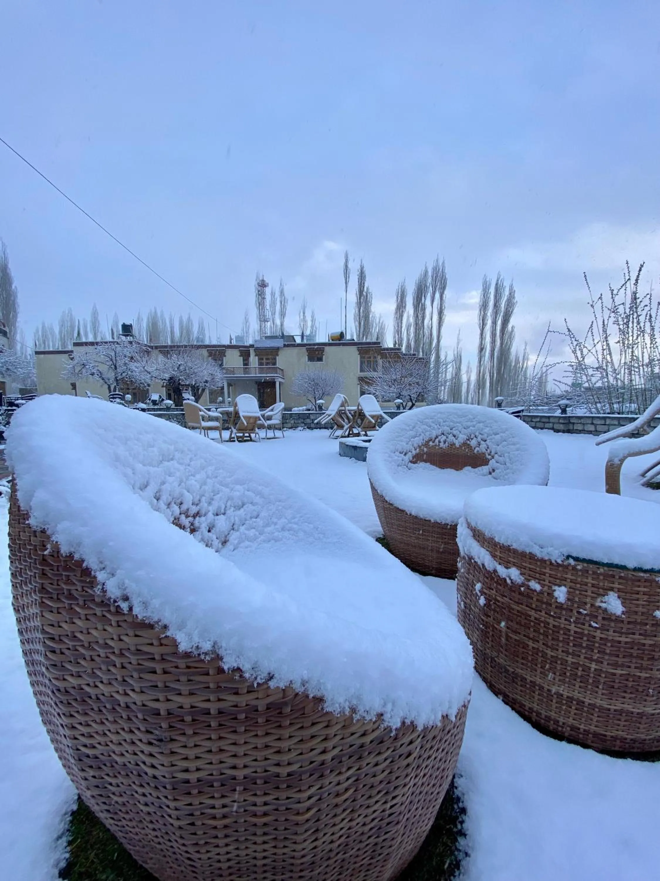 Winter in Hotel Palam Hills