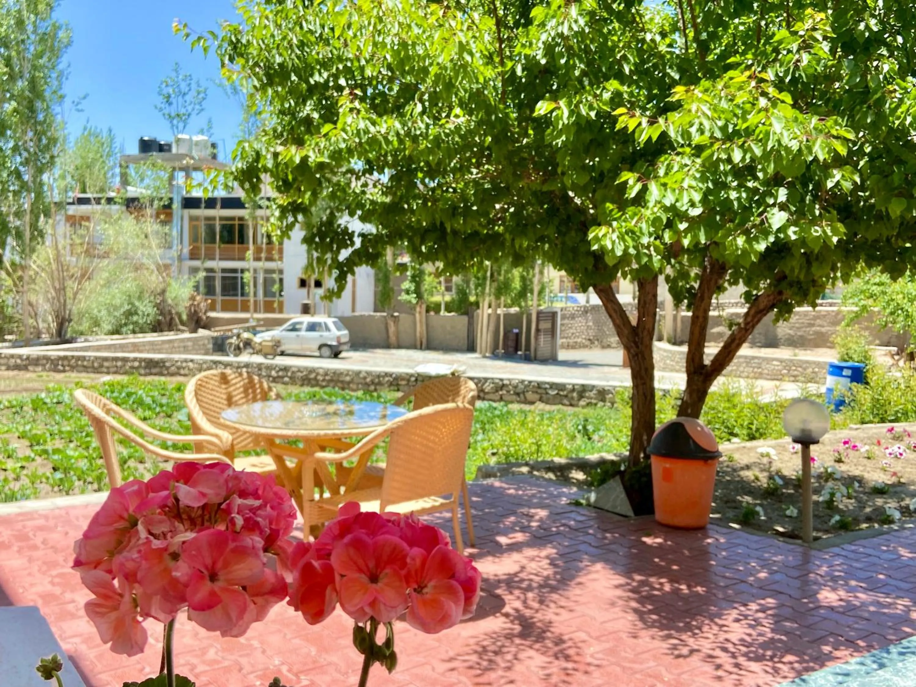 Garden in Hotel Palam Hills