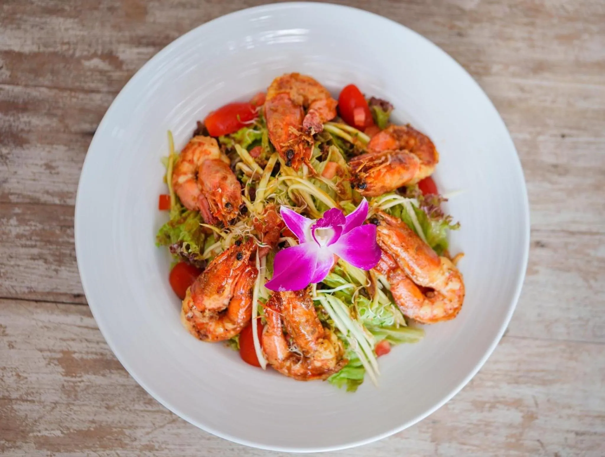 Food in Elephant Beach Club & Resort Samui