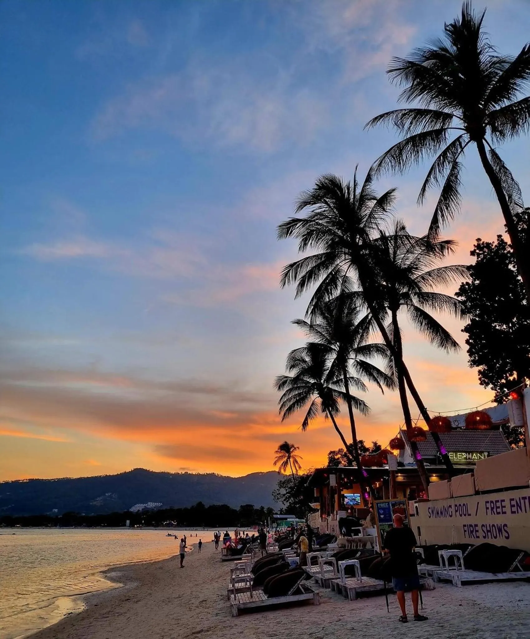 Beach in Elephant Beach Club & Resort Samui