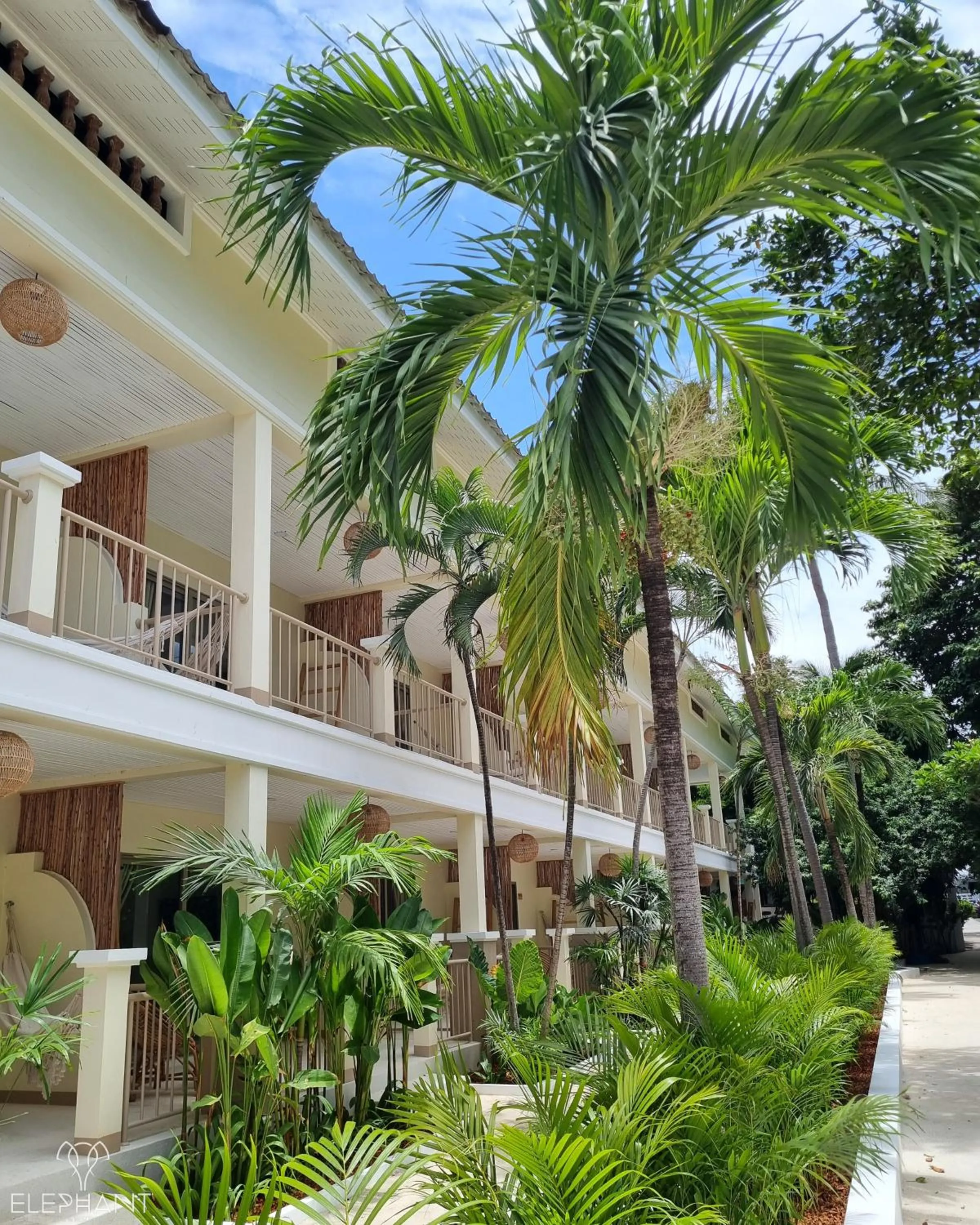 Property building in Elephant Beach Club & Resort Samui