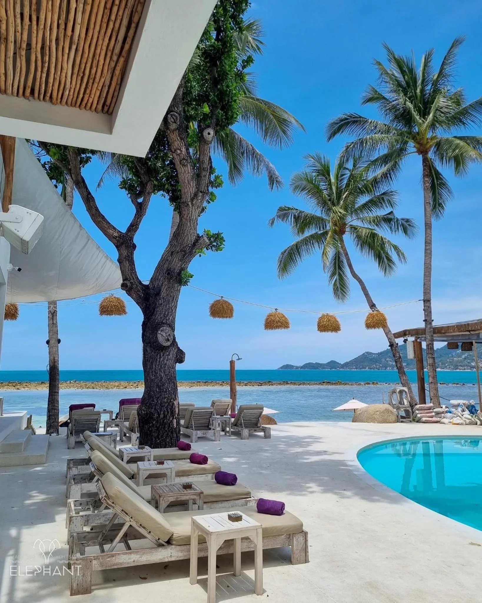 Day in Elephant Beach Club & Resort Samui