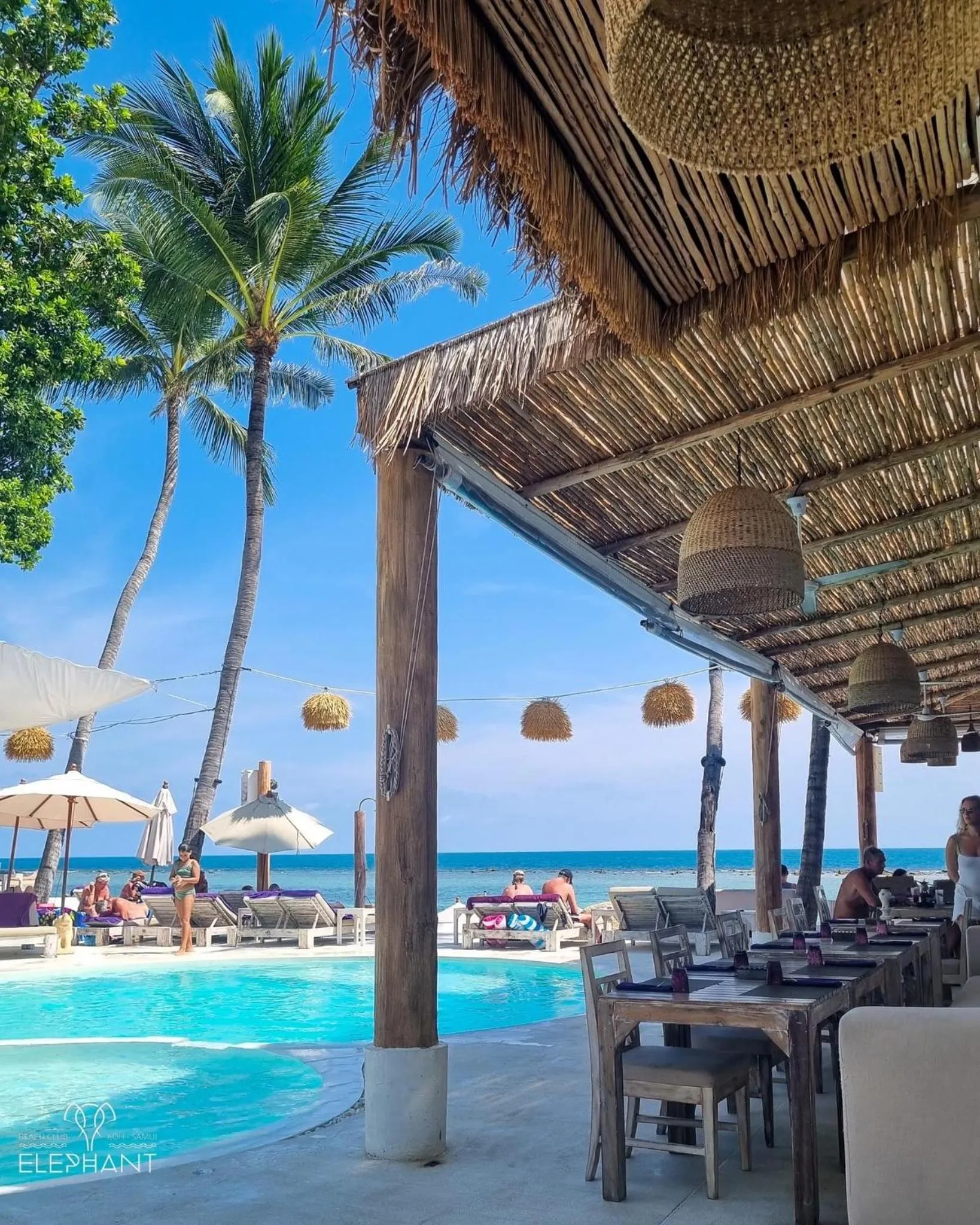 Restaurant/places to eat in Elephant Beach Club & Resort Samui