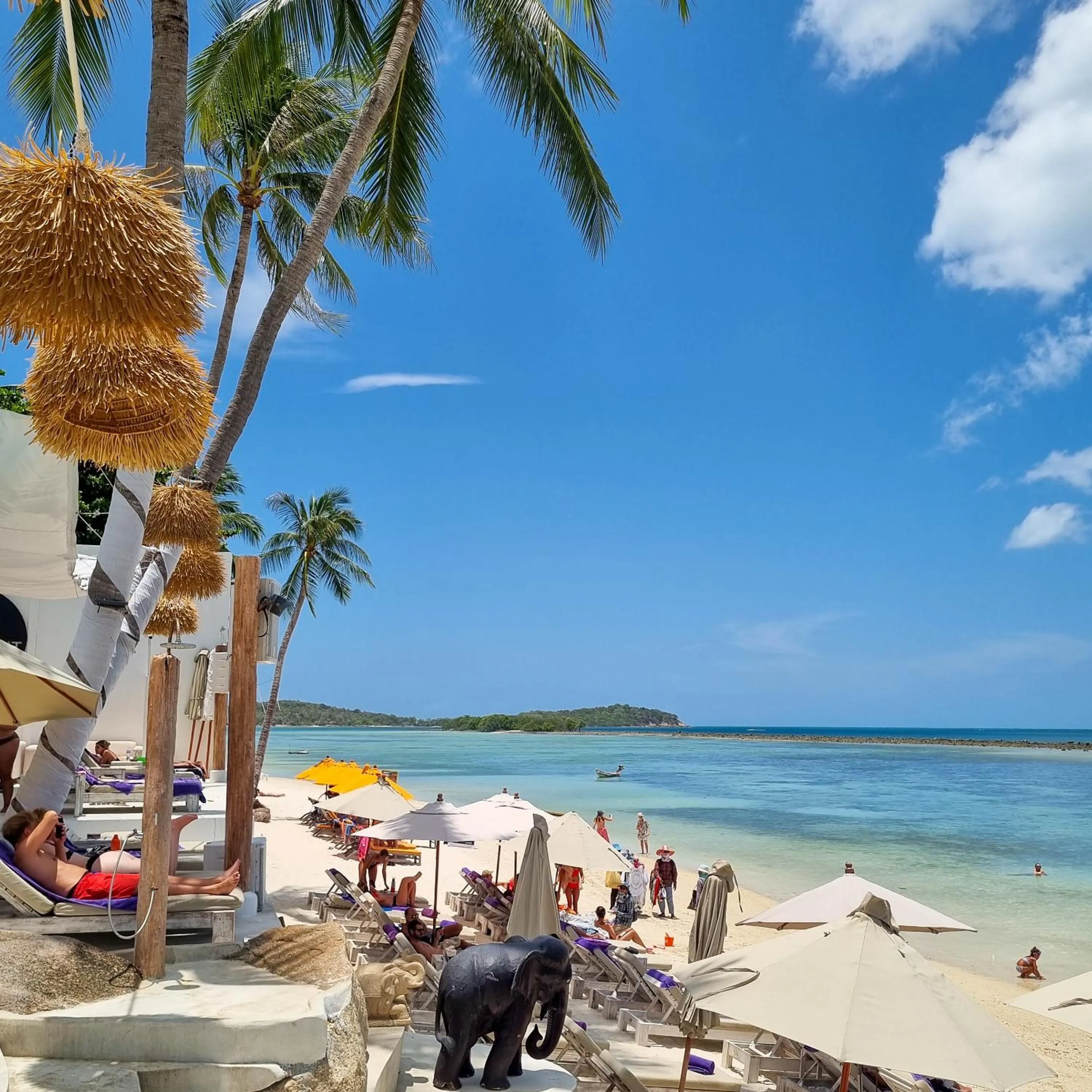 Day in Elephant Beach Club & Resort Samui