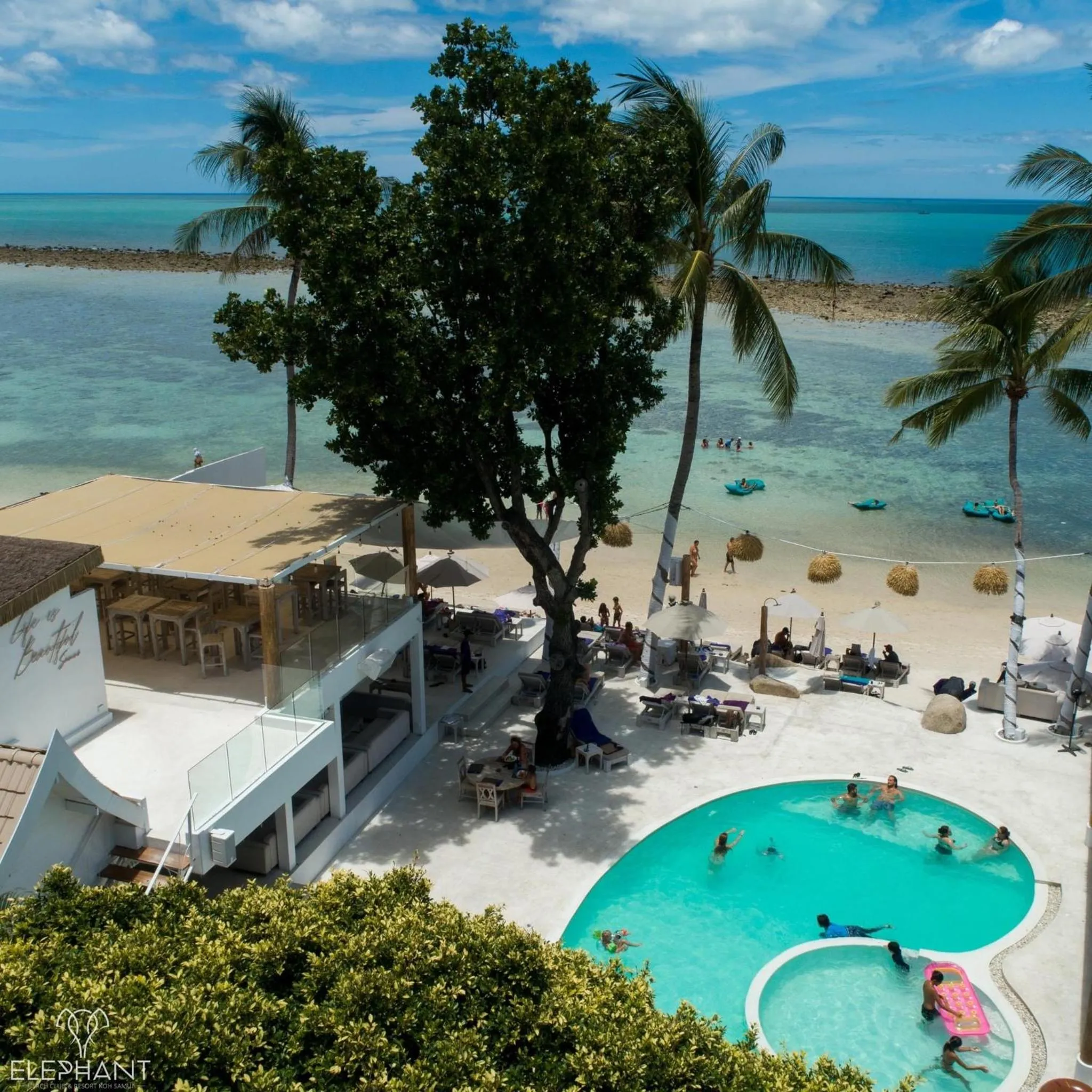 Day in Elephant Beach Club & Resort Samui