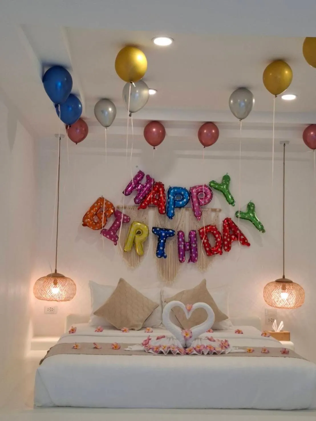 Bed in Elephant Beach Club & Resort Samui