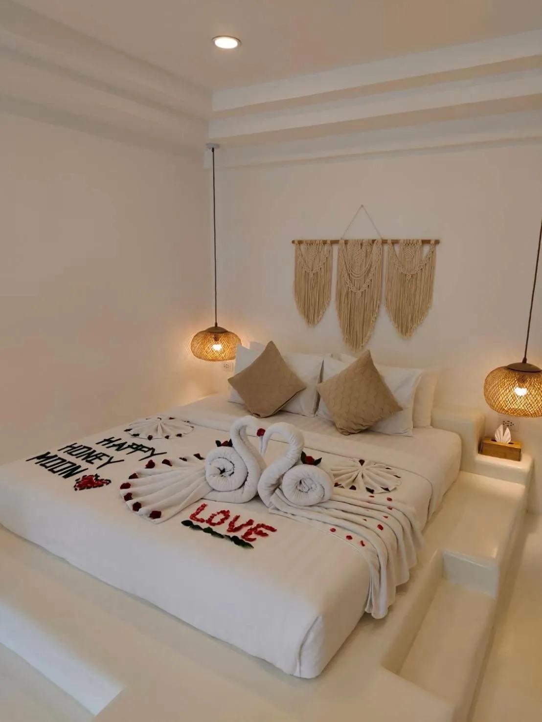 Bed in Elephant Beach Club & Resort Samui