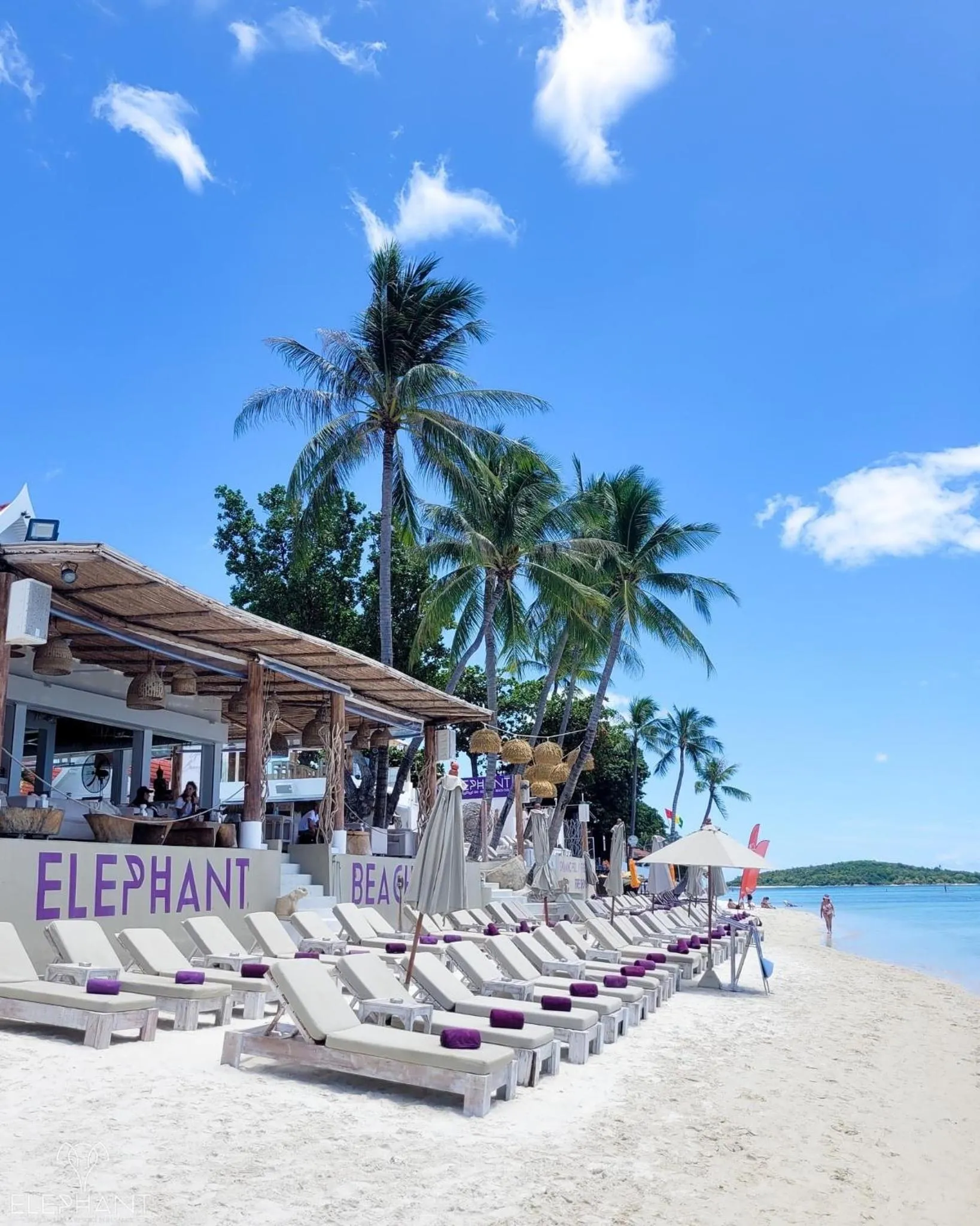 Day in Elephant Beach Club & Resort Samui