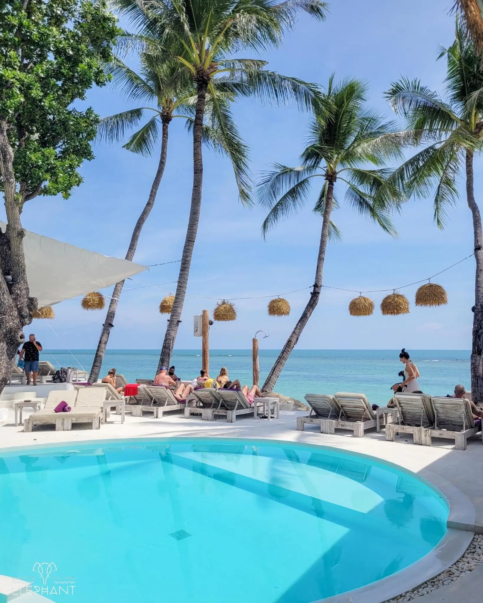 Day in Elephant Beach Club & Resort Samui