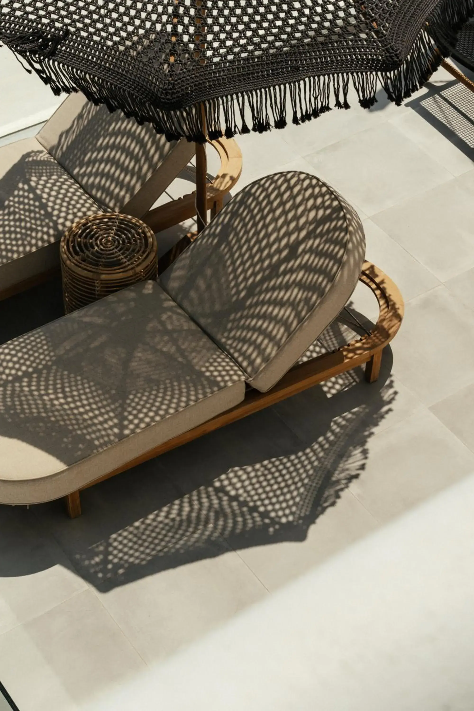 sunbed in Divino Caldera sunbed in Divino Caldera