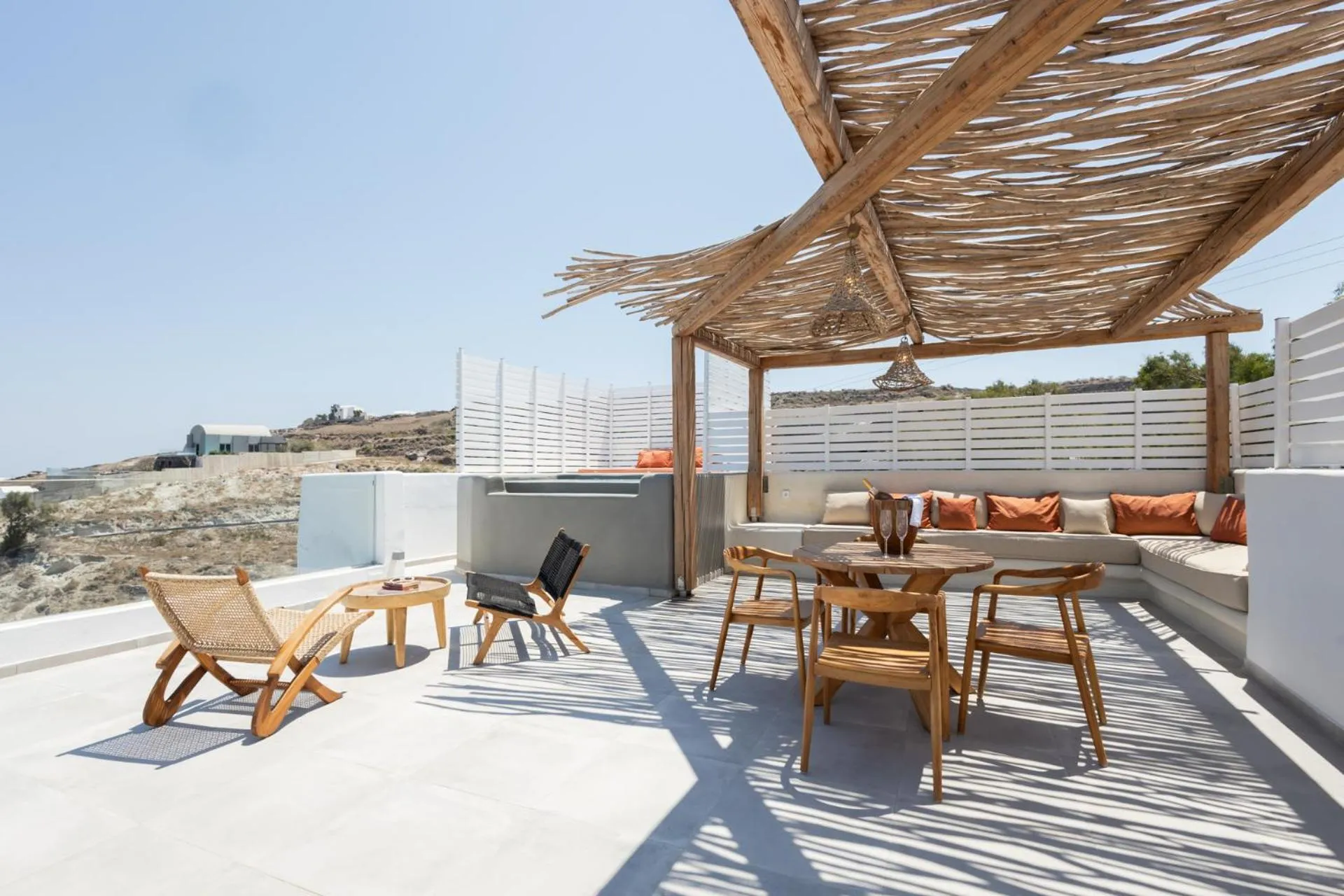 Natural landscape in Divino Caldera