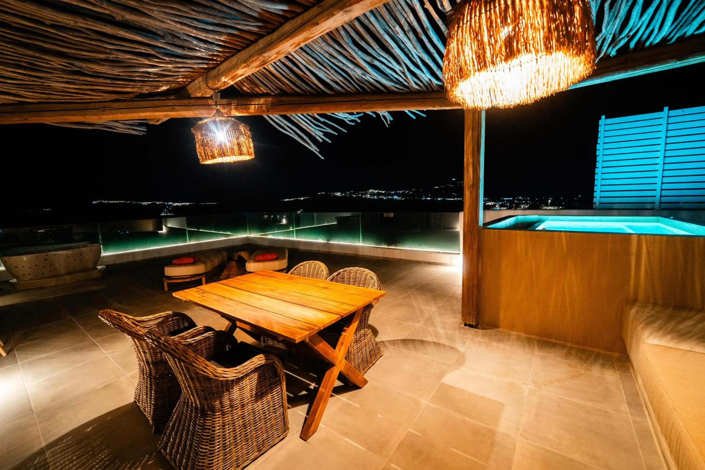 Patio in Divino Caldera