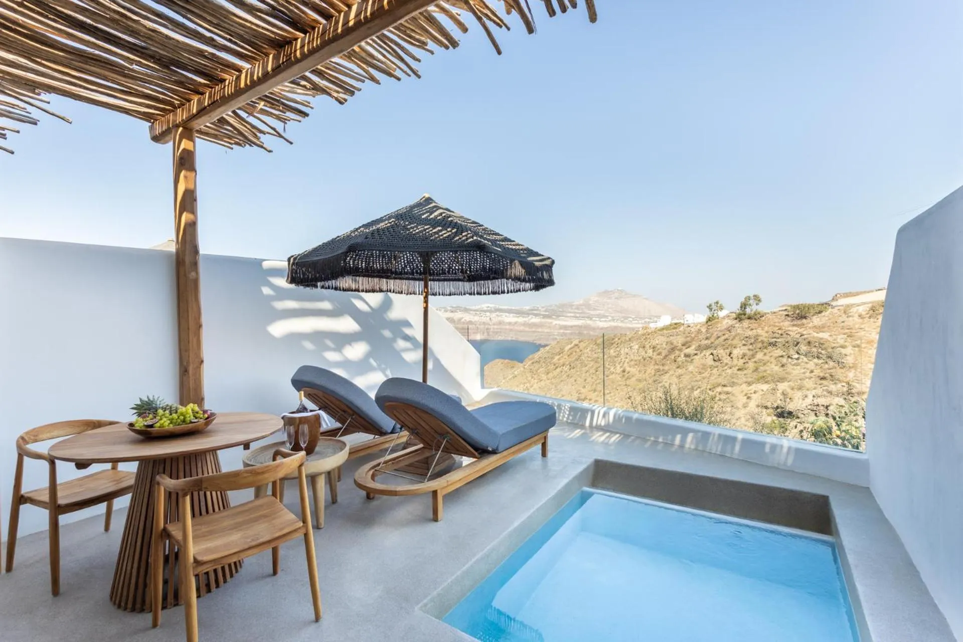 Natural landscape in Divino Caldera